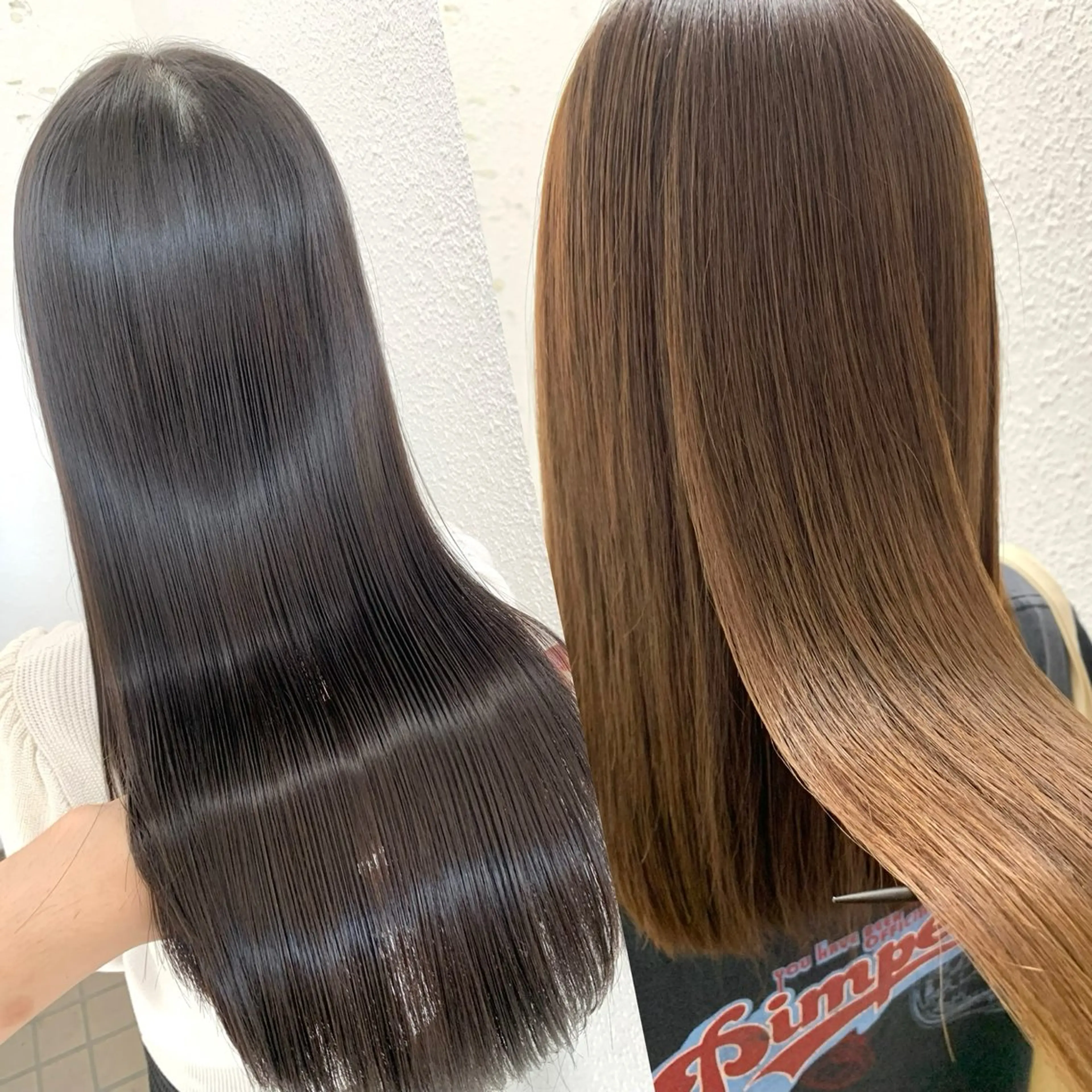 縮毛矯正＋ケアTRの写真