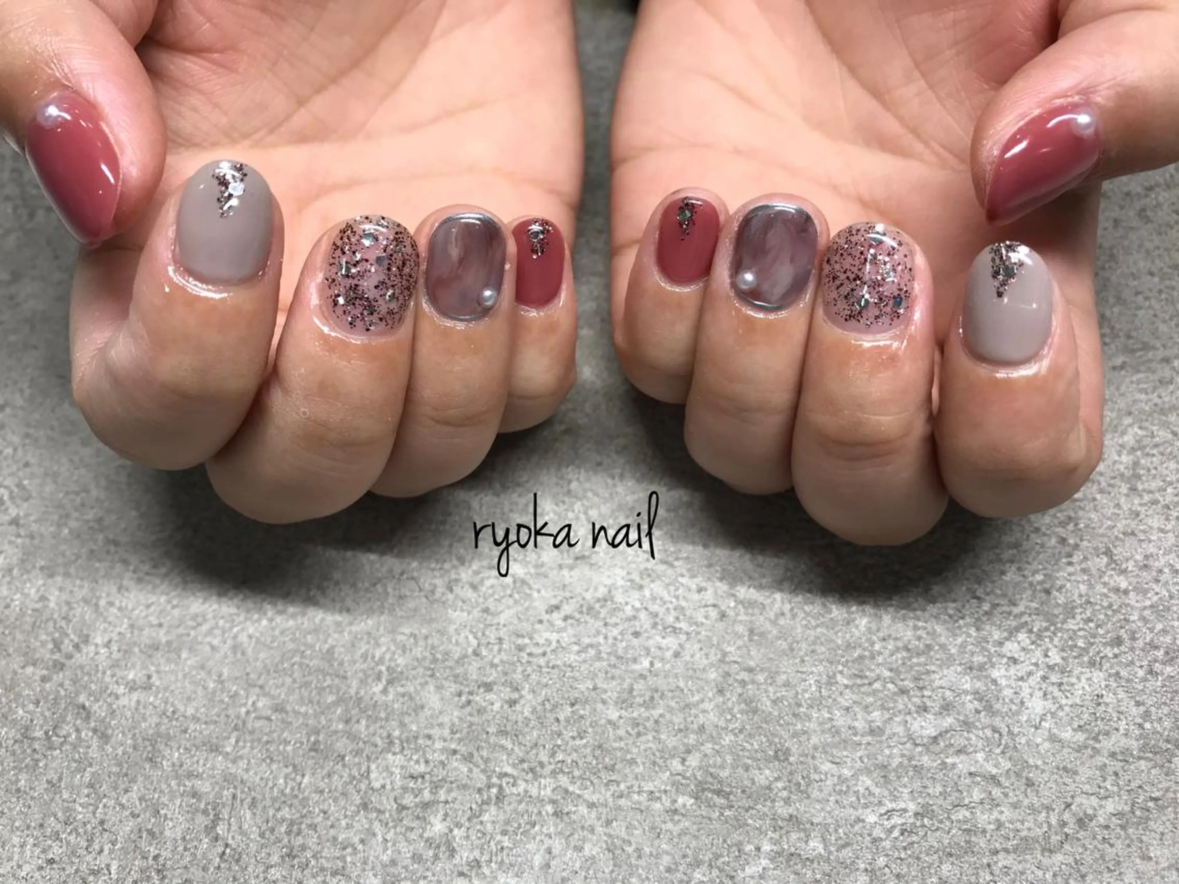ネイル Twinklenail所属・ryoka nailのネイルデザイン