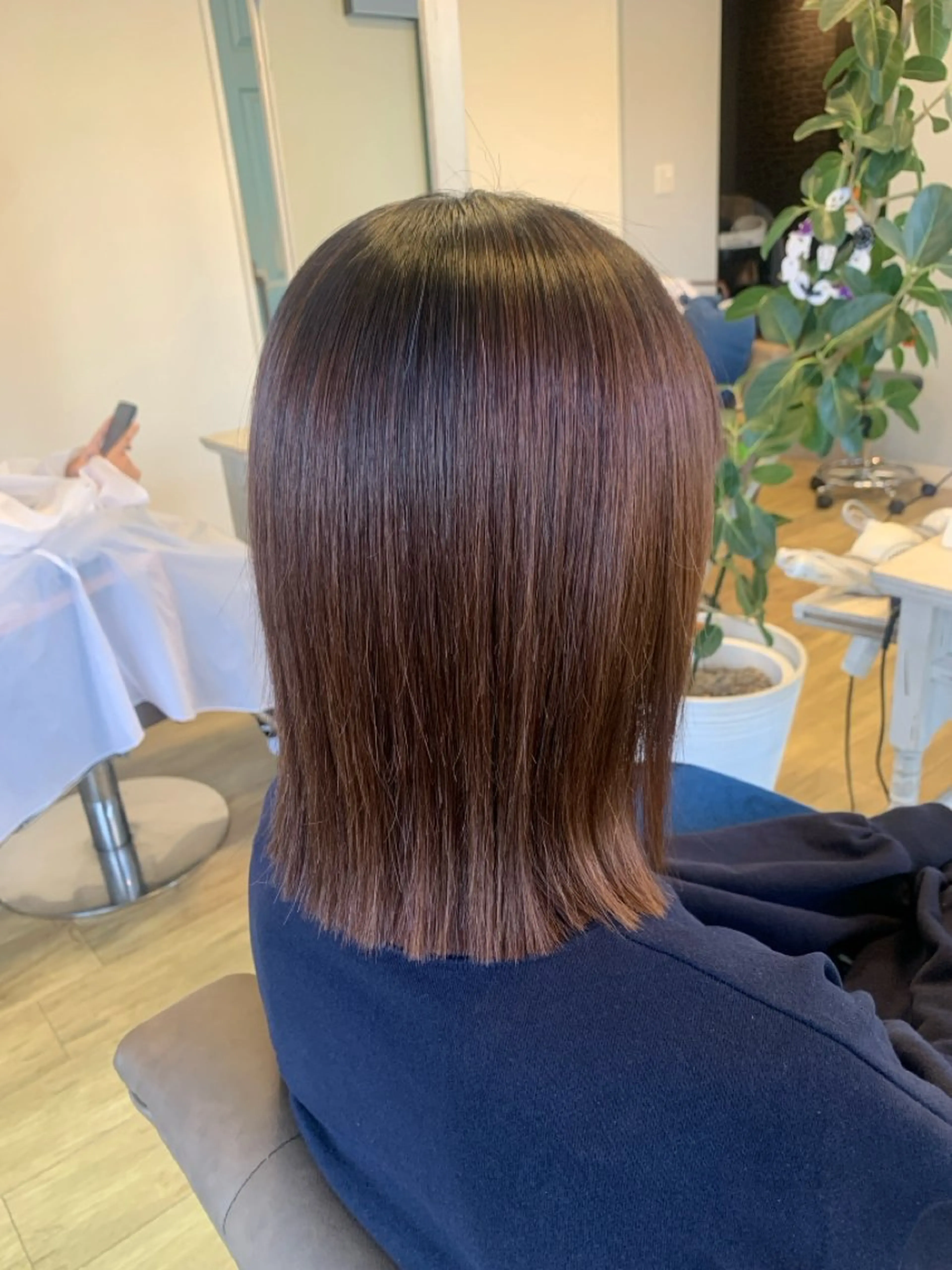 ミディアム 安藤 あおいのヘアスタイル