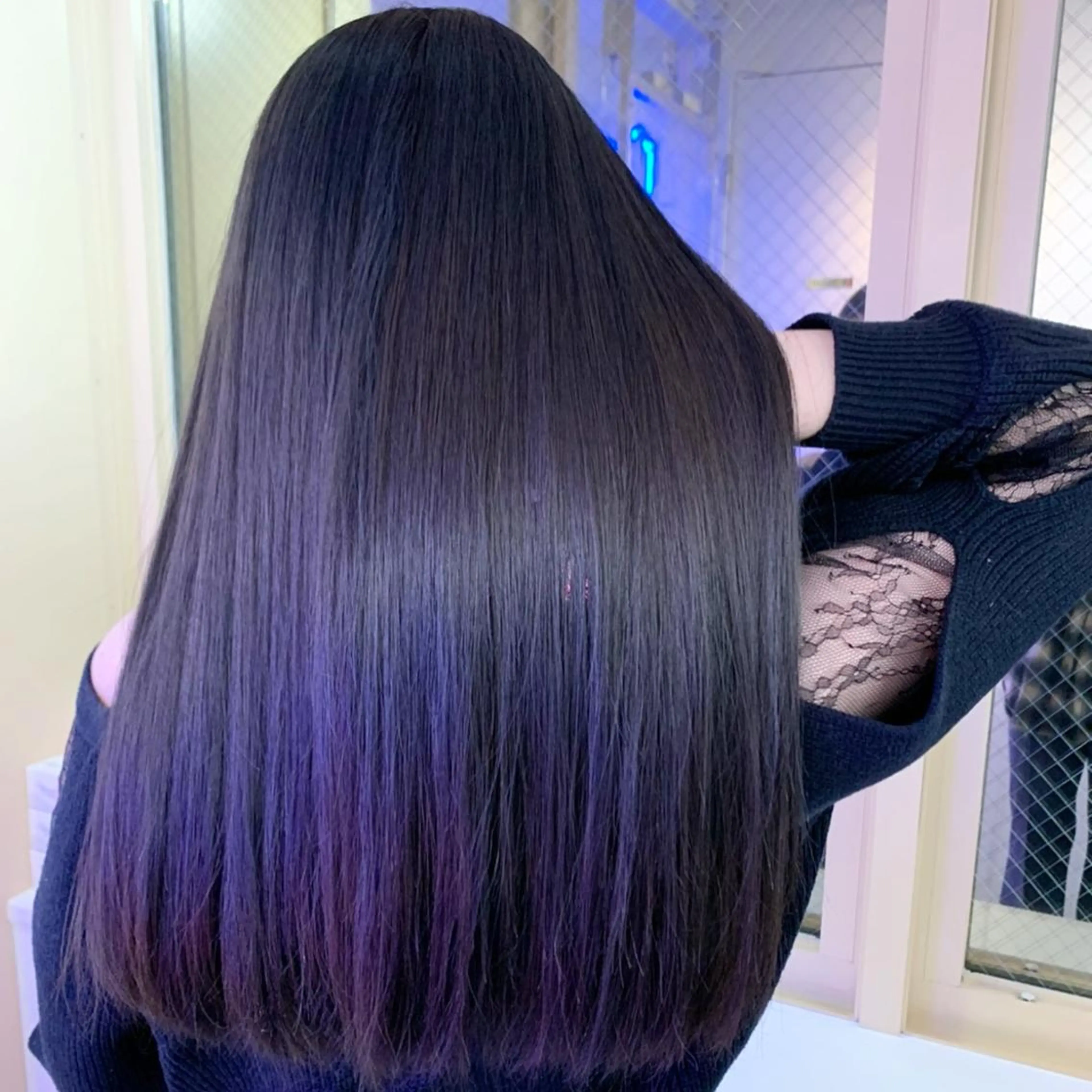 ロング トリートメント ヘアカラー トリートメント grow所属・🧡YUKA🧡 渋谷/ﾌﾟﾙｴｸｽﾃのヘアスタイル