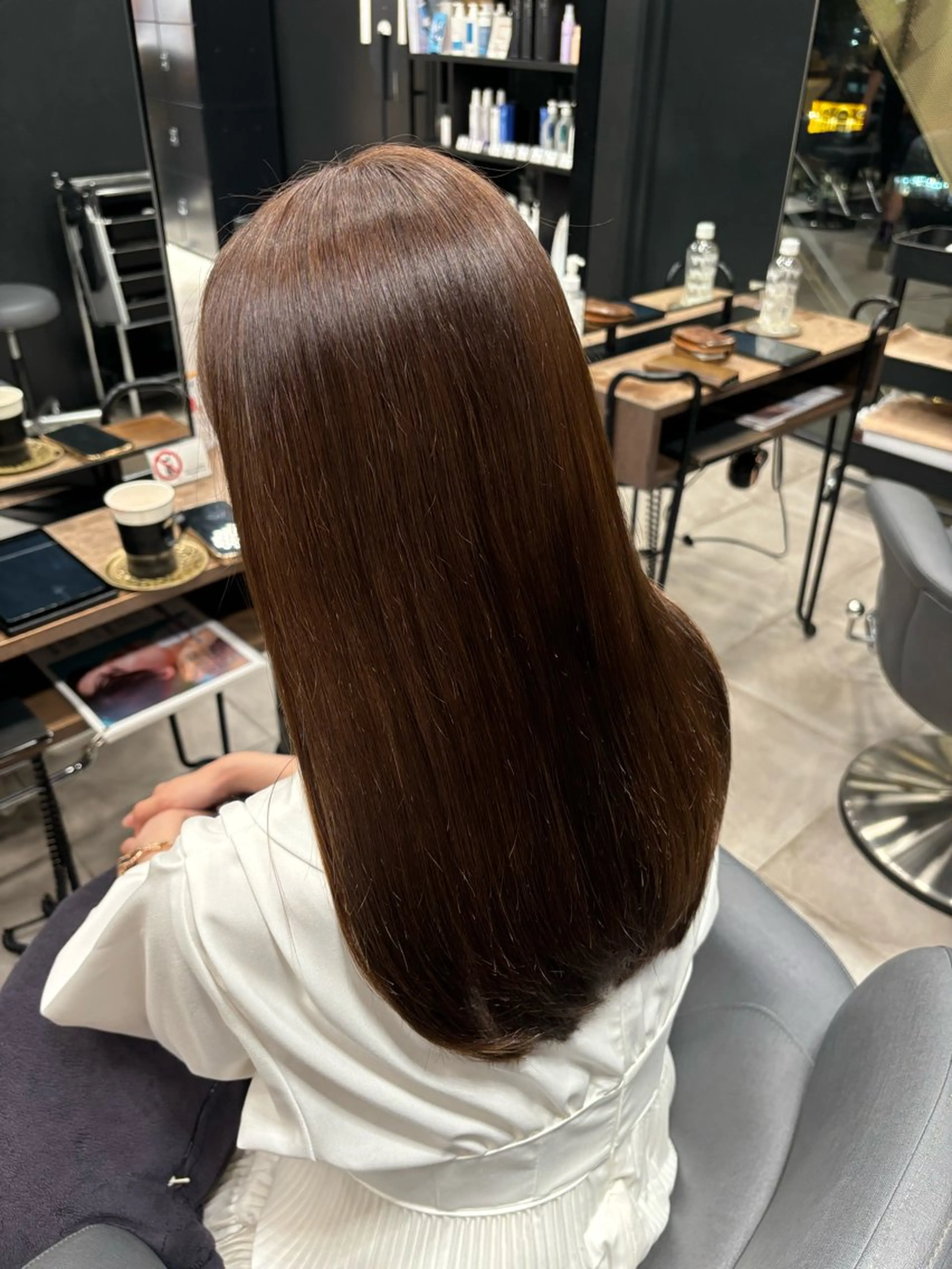 ロング カラー LANVERY所属・カットモデル 募集中/礒部美沙のヘアスタイル