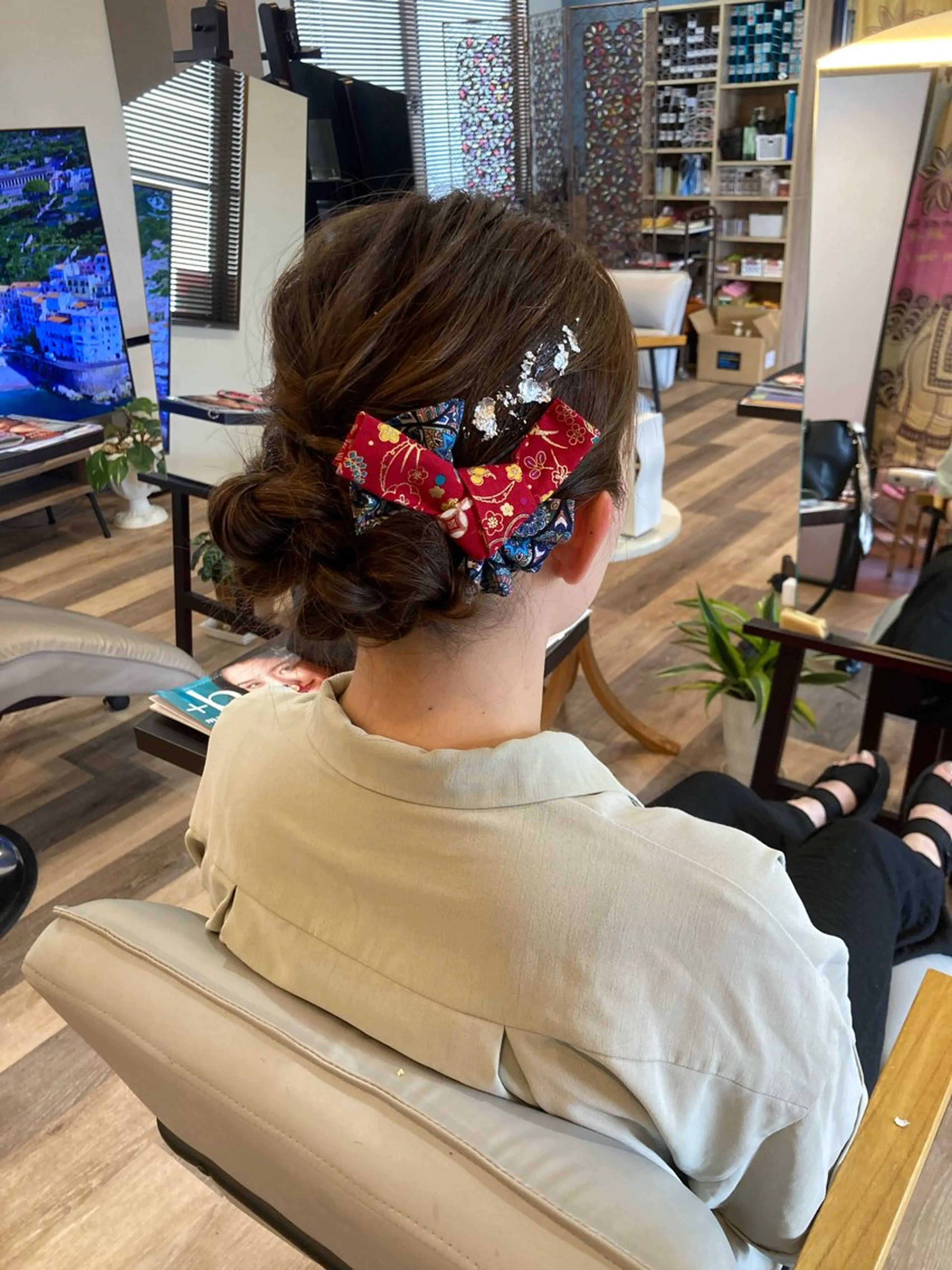 セミロング 中野 紹江のヘアスタイル