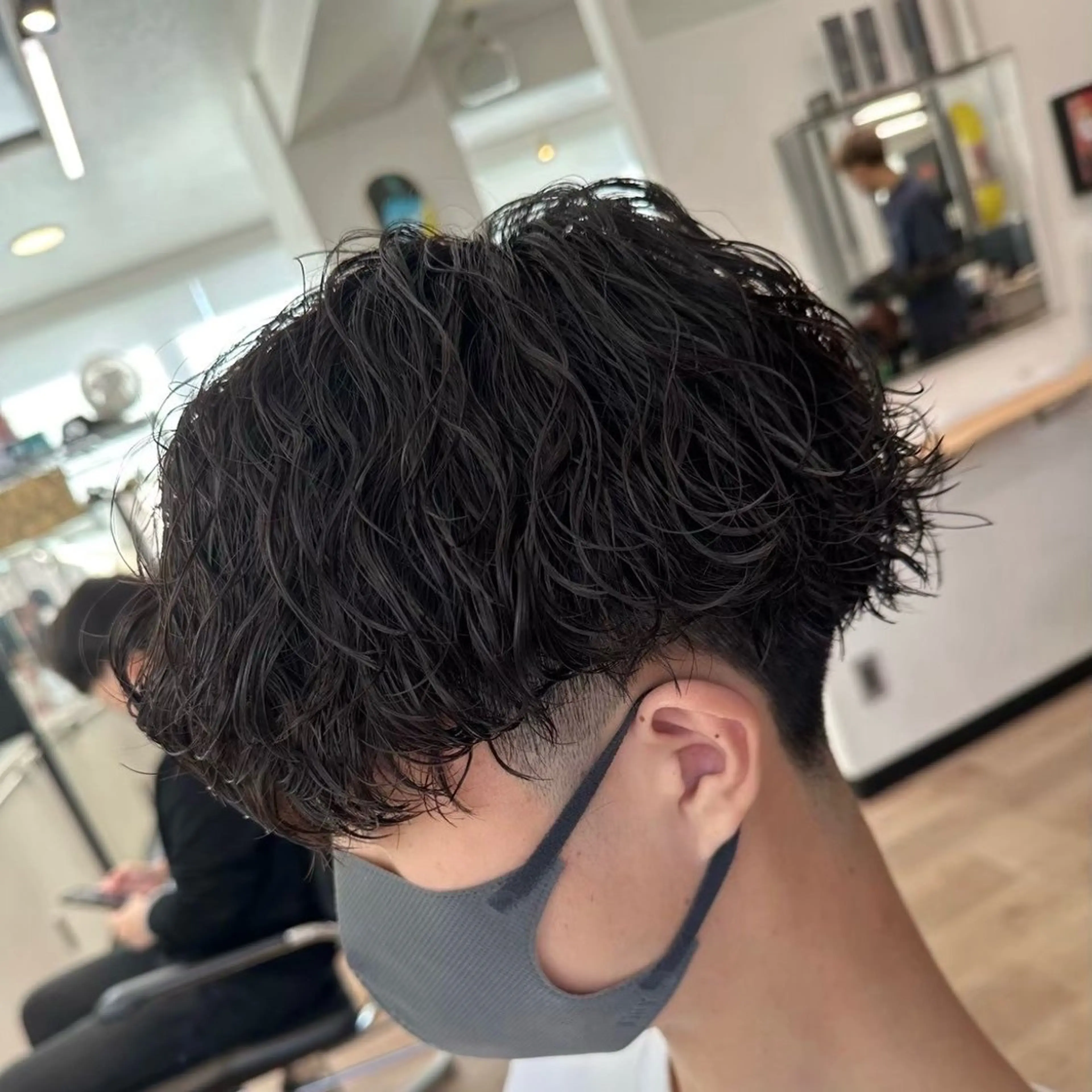 パーマ メンズ マッシュ 横浜メンズマッシュ カット/ショウゴのヘアスタイル