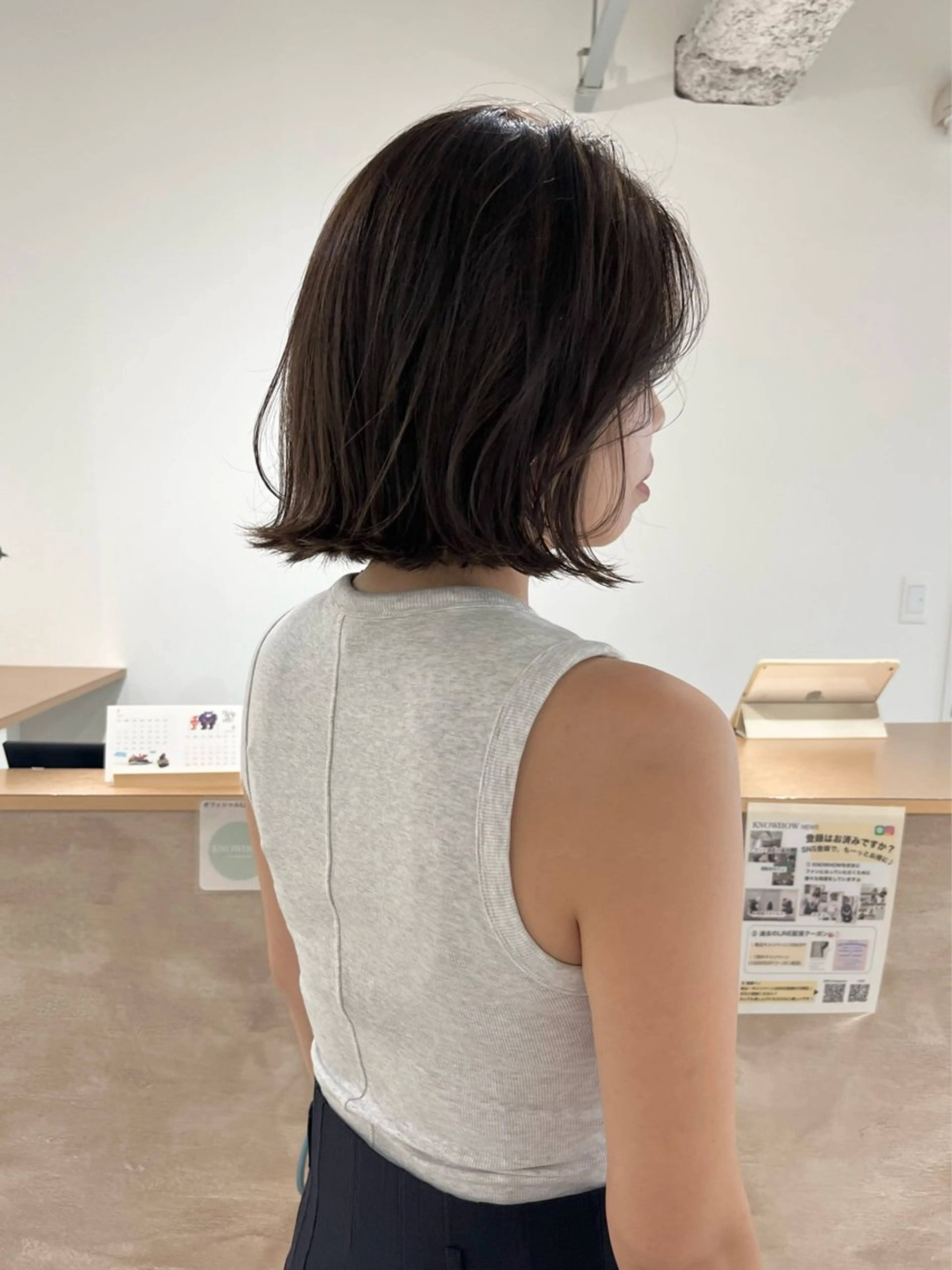 ミディアム ハイライト knowhow所属・箱崎 凪沙のヘアスタイル