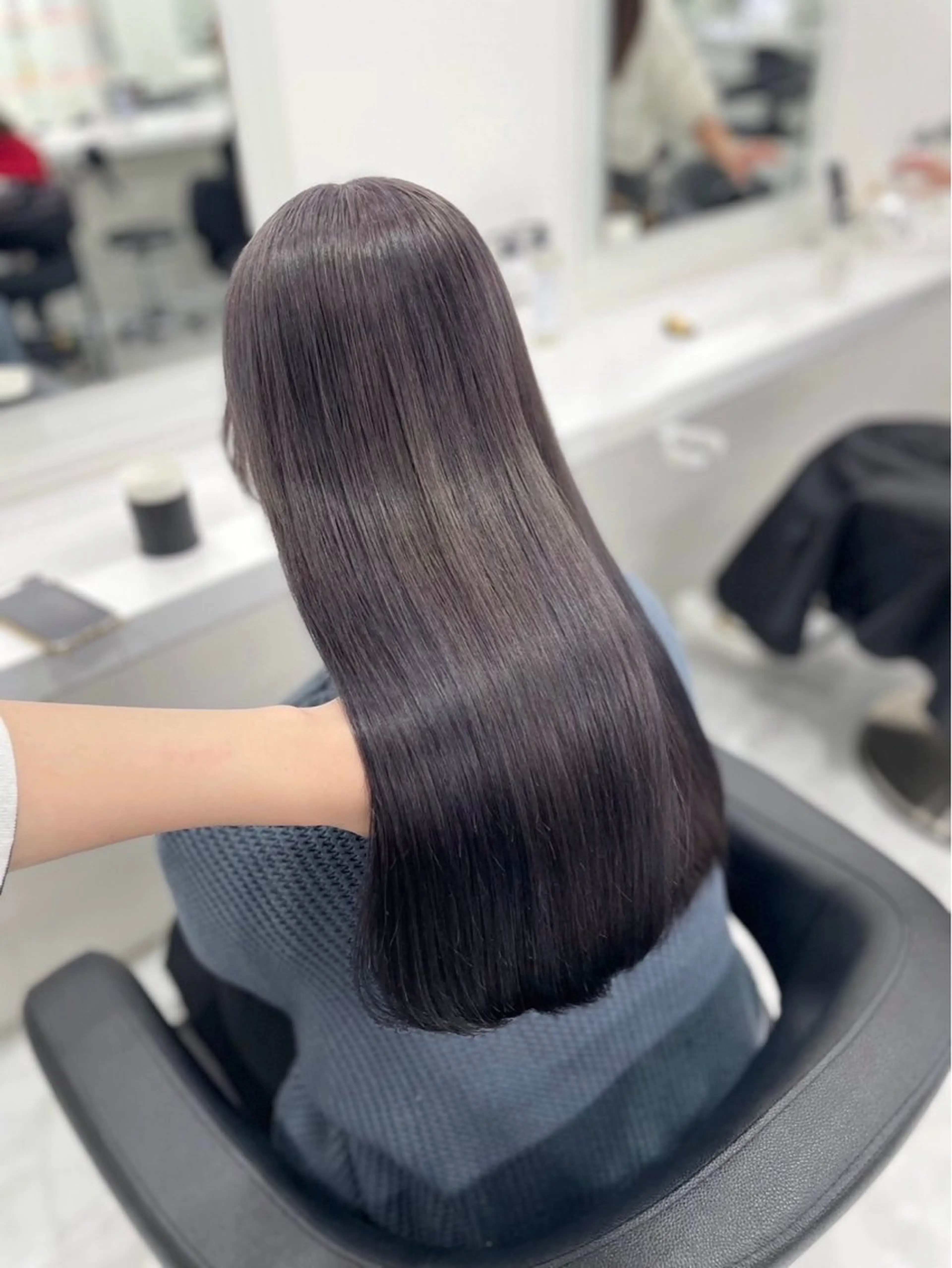 ロング カラー 🎀暖色/ラベンダー /paru🤍のヘアスタイル