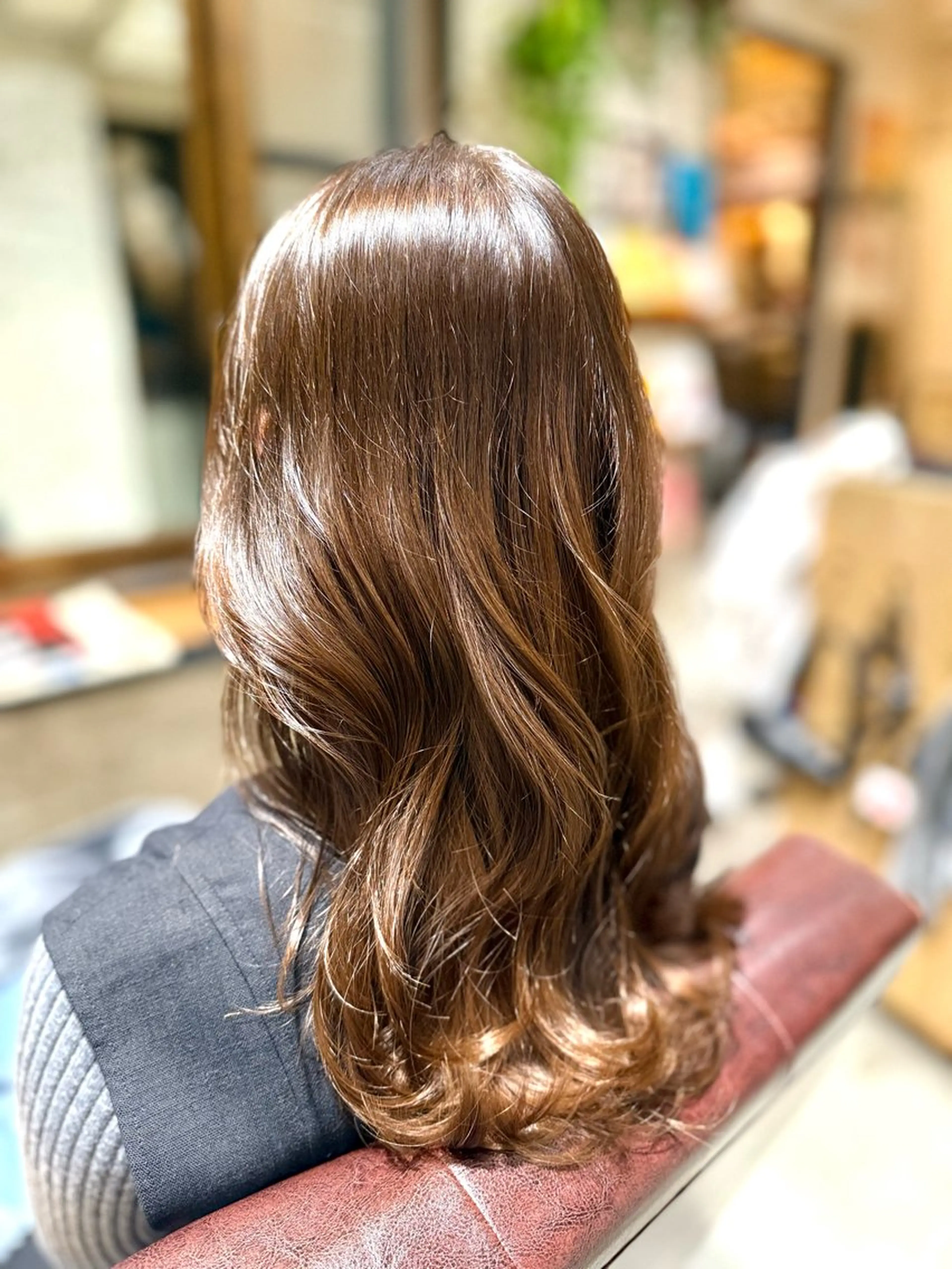 セミロング カラー ヘアアレンジ Calenda/ パーソナル美髪サロンのヘアスタイル