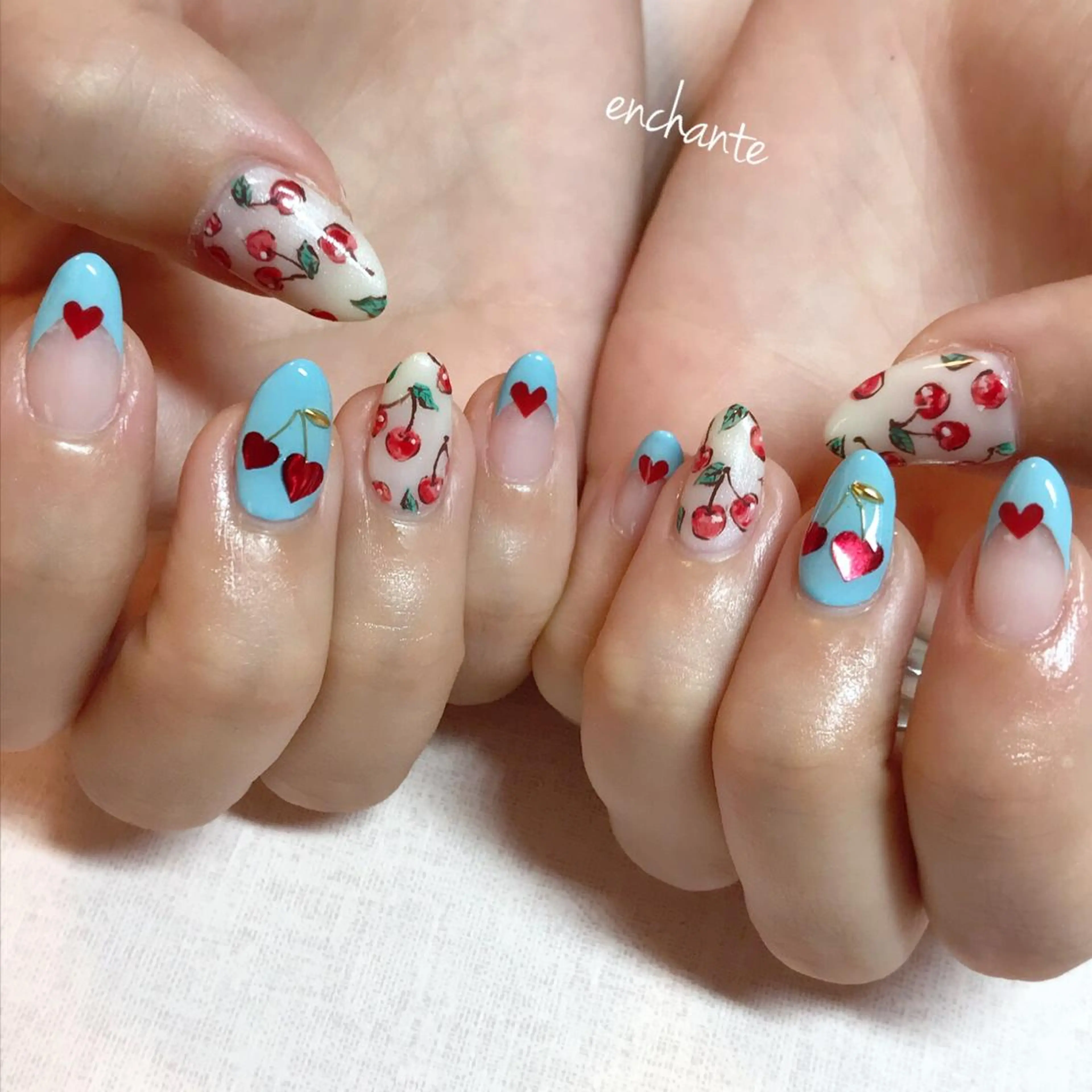 ネイル アンシャンテ所属・enchante 自由が丘のネイルデザイン