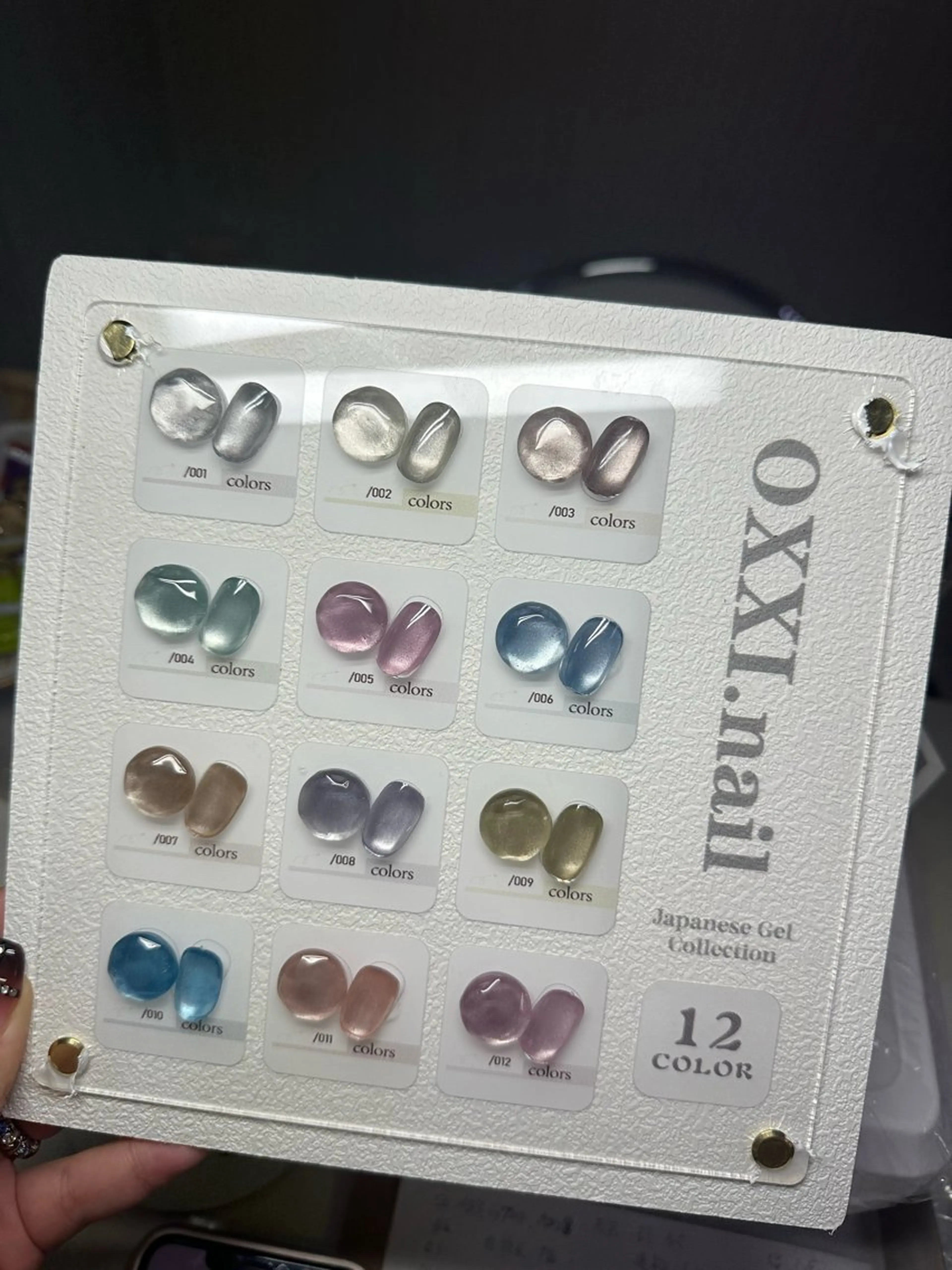 ネイル クリアネイル マグネットネイル ハンドネイル ハンドケア UniqueNail さとみのネイルデザイン