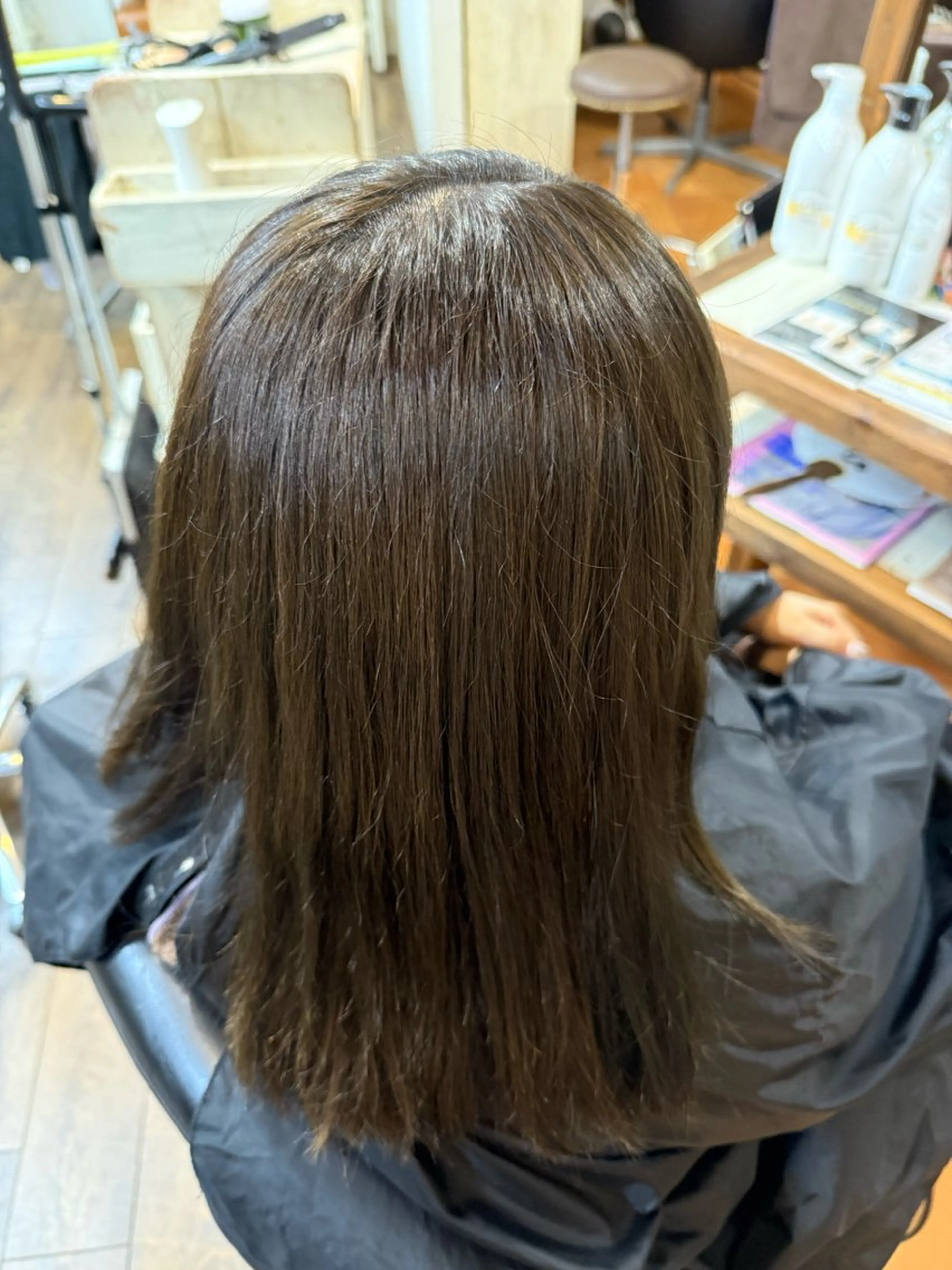 カラー Chacha BlancAmie辻のヘアスタイル