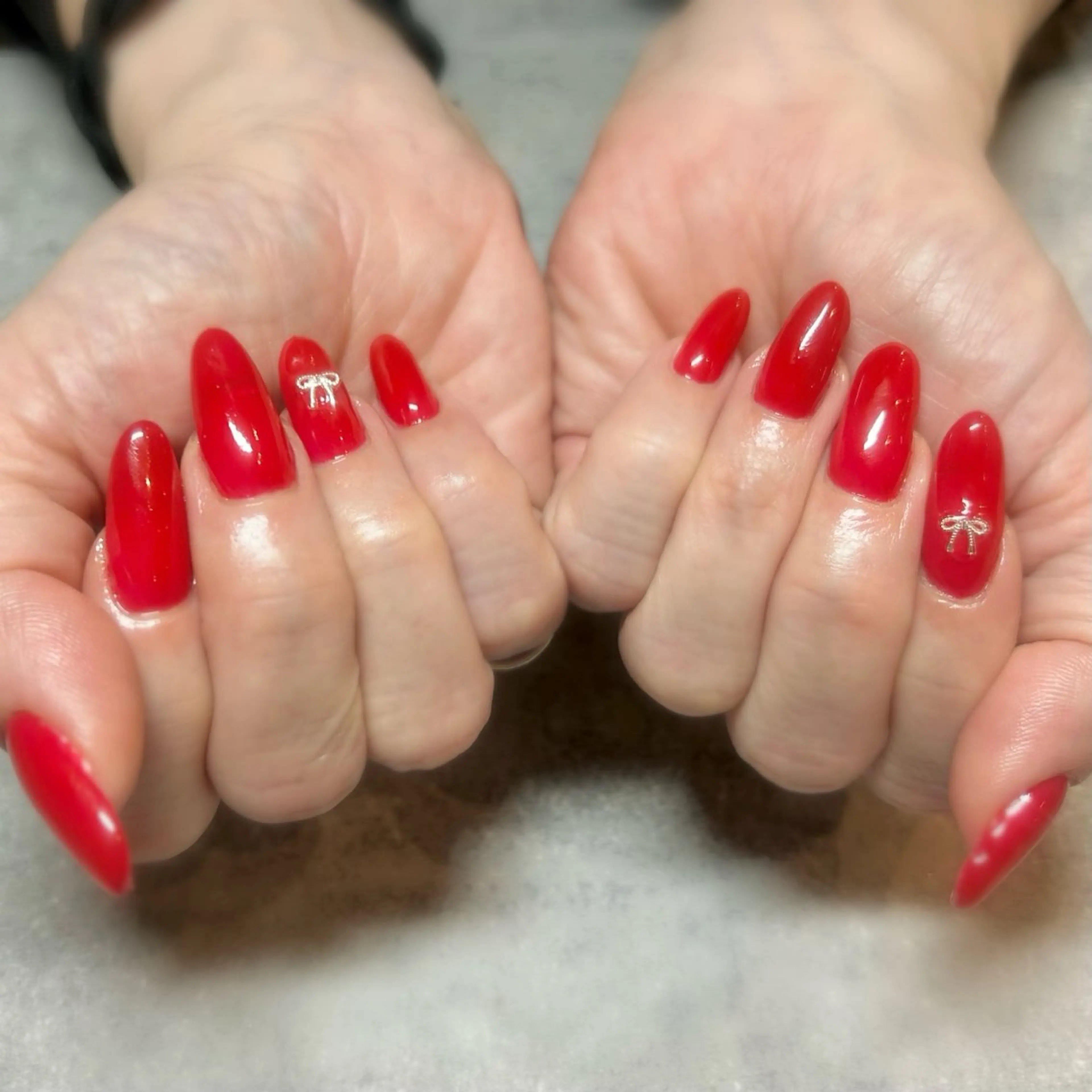 ネイル 長さ出し ハンドネイル K Midoriのネイルデザイン