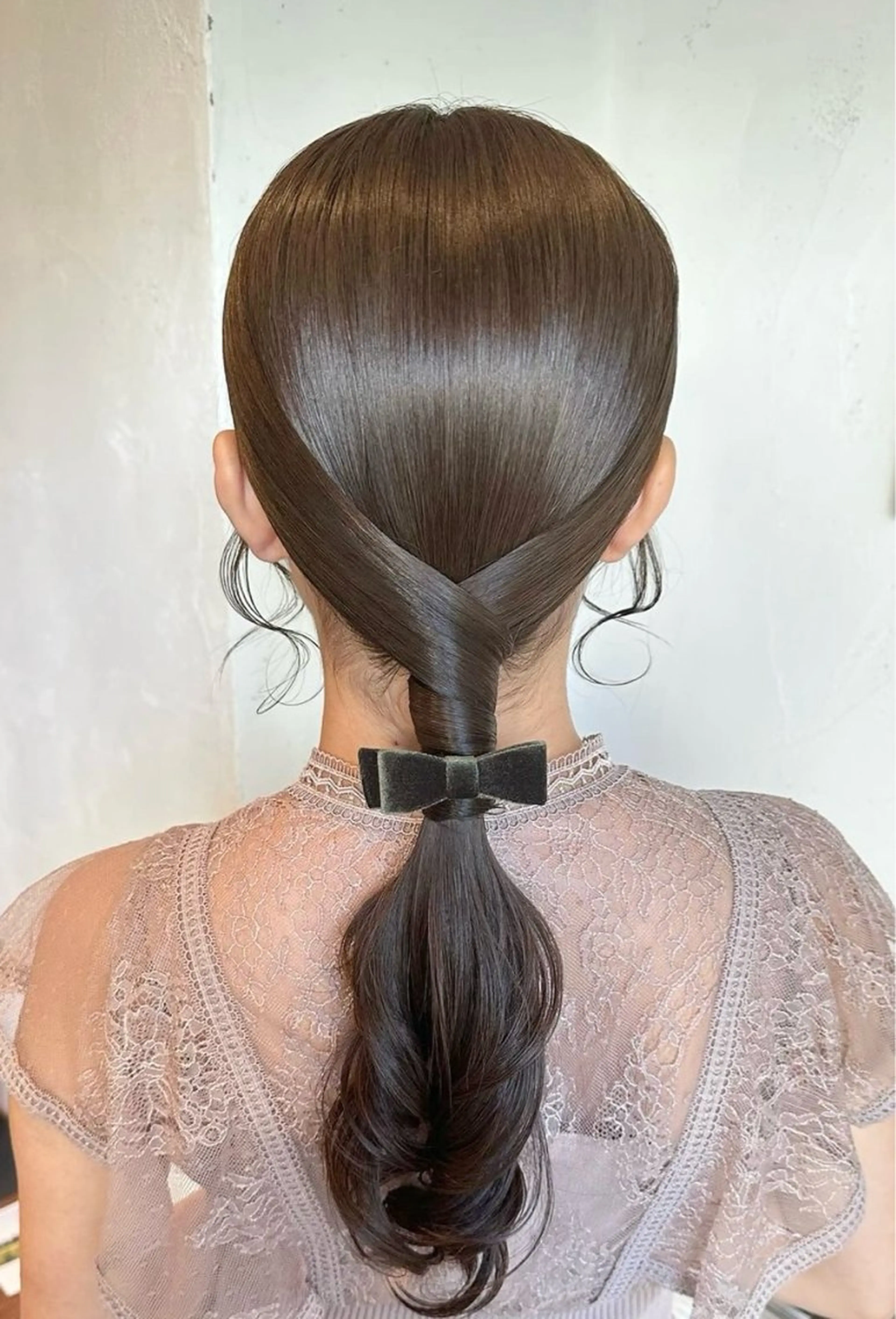 質感やバランス重視の上質ヘアセットの写真