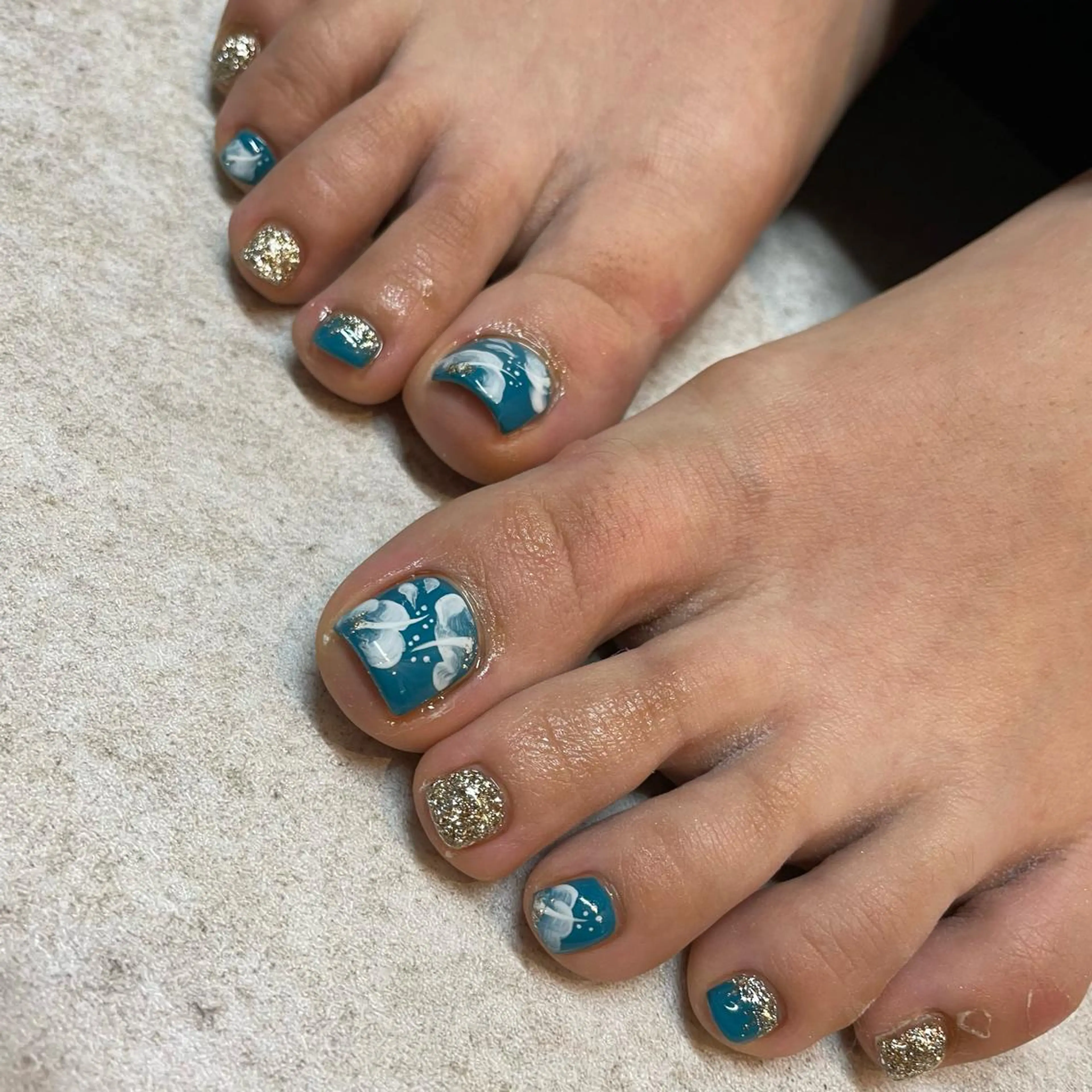 ネイル フットネイル 丁寧カウンセリング 個性派ネイルyukoのネイルデザイン