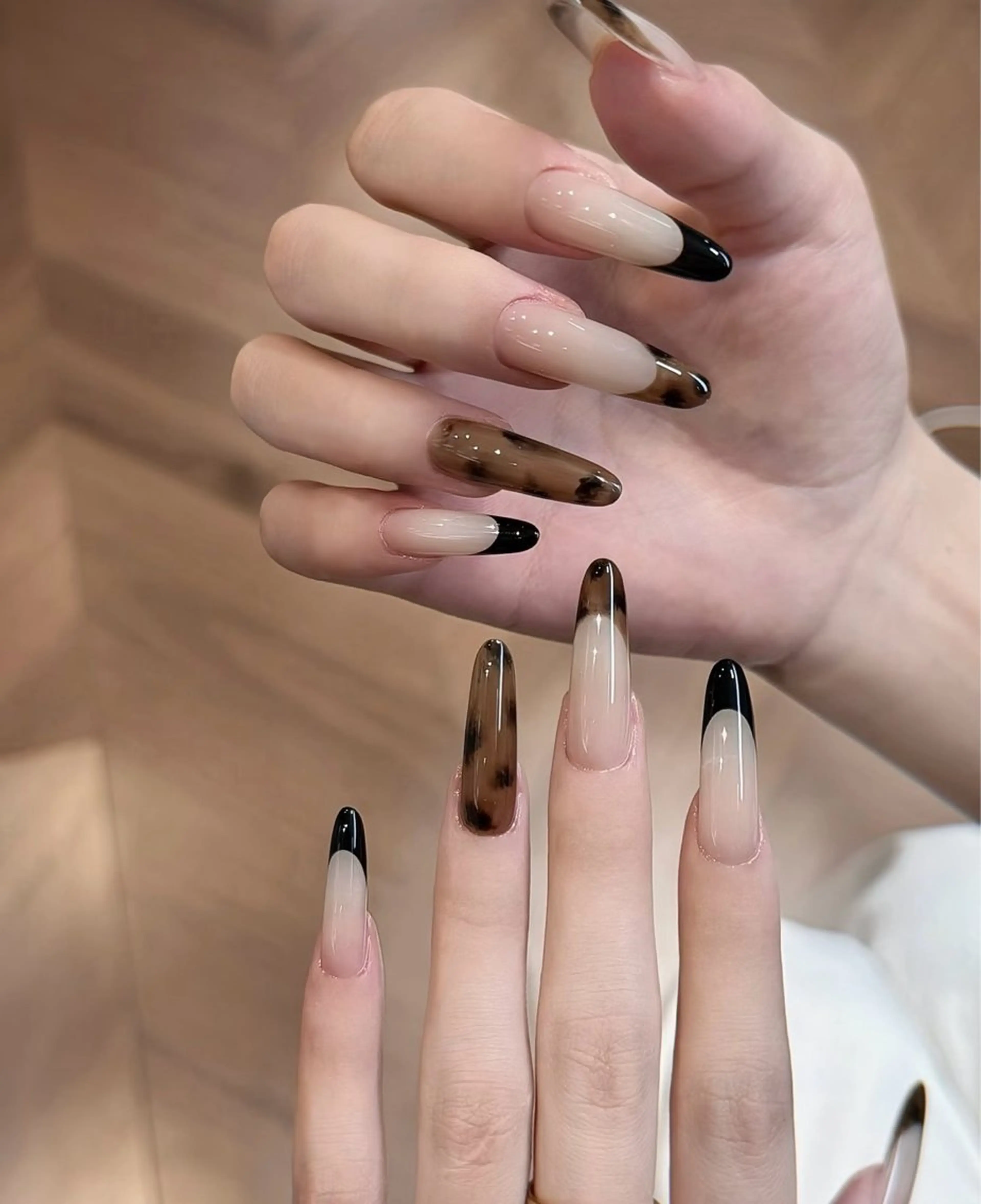 ネイル アートネイル フレンチネイル マグネットネイル ミラーネイル オフィスネイル ハンドネイル Blossom nail【ブラソンネイル】所属・Blossom nail_Yuniのネイルデザイン