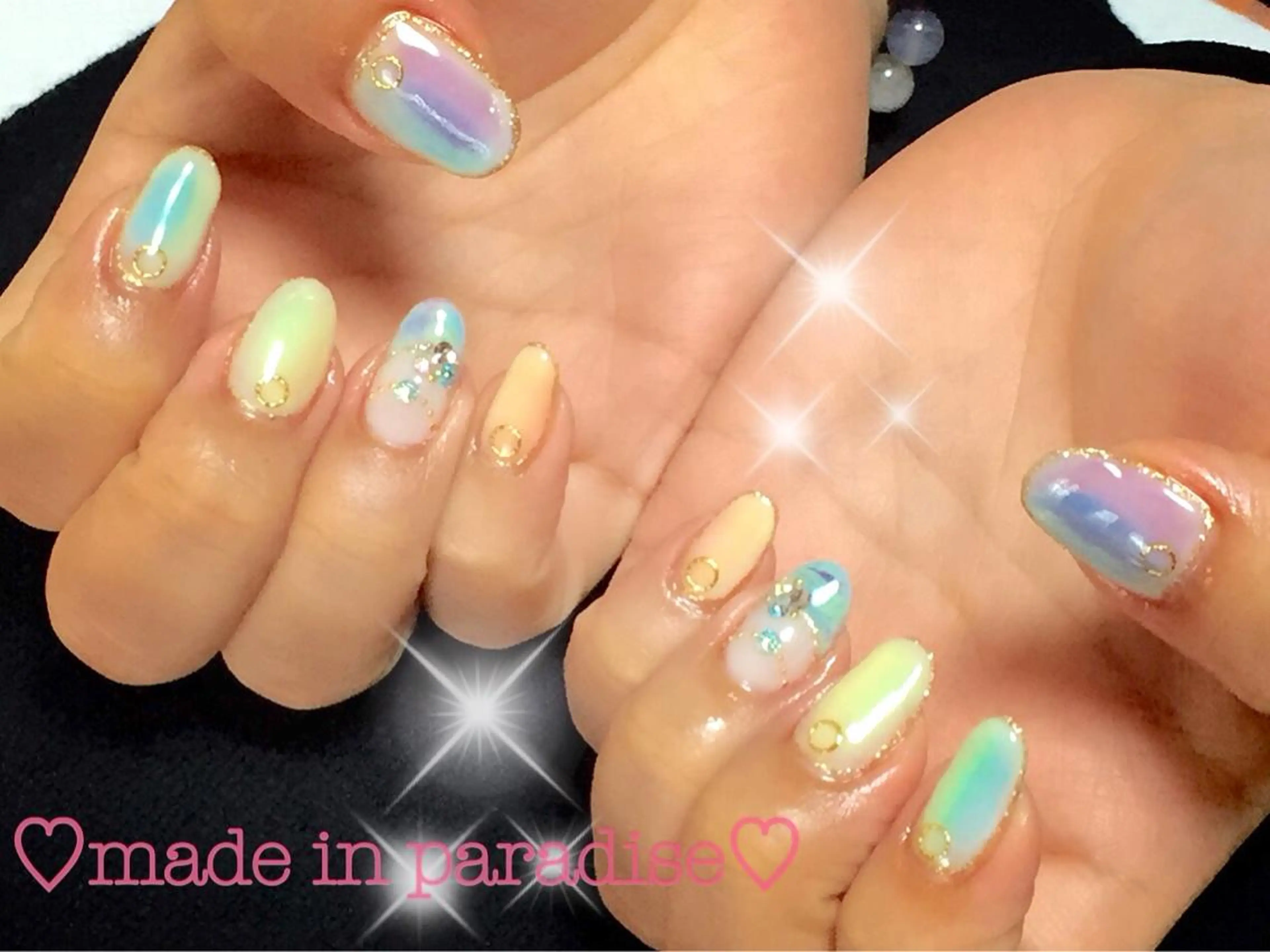 ネイル うるま市サロン Yuko Izawaのネイルデザイン