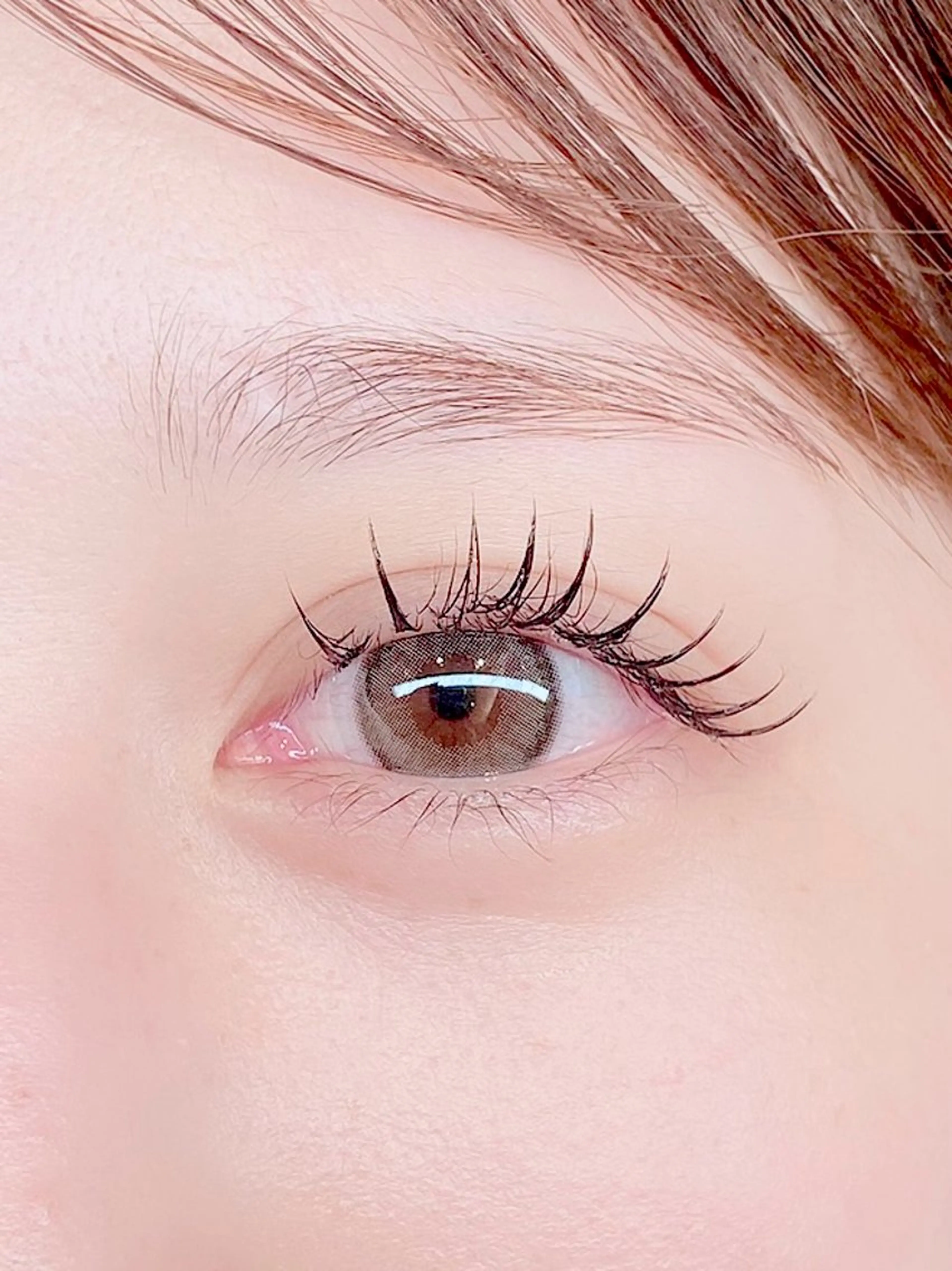 【汗水油分に強い】🌿初回オフ無料💎LEDエクステ💎フラットラッシュ100本の写真