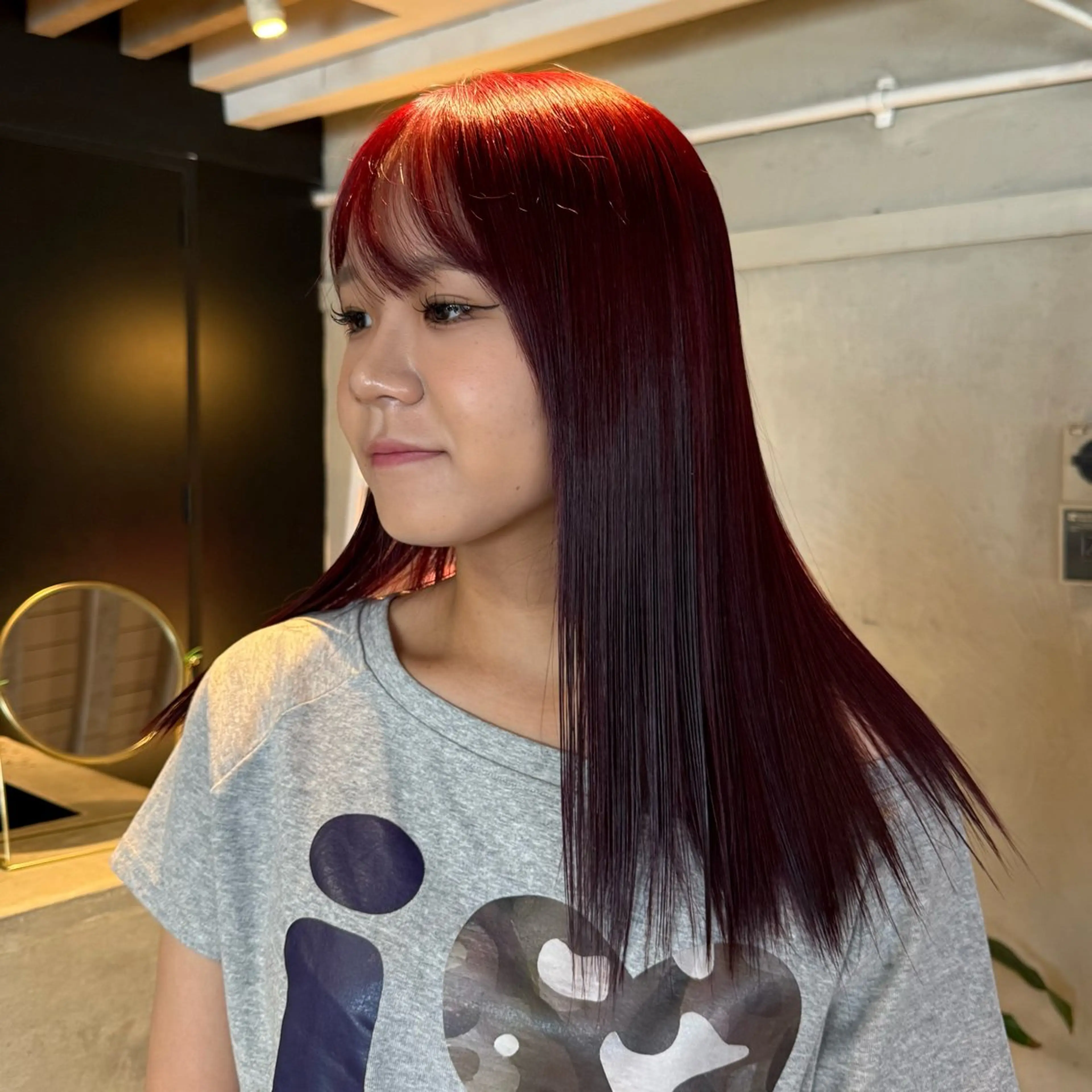 セミロング カラー ヘアアレンジ ヘアカラー トリートメント 海外/ハイトーン🪽 ☯️ami☯️のヘアスタイル