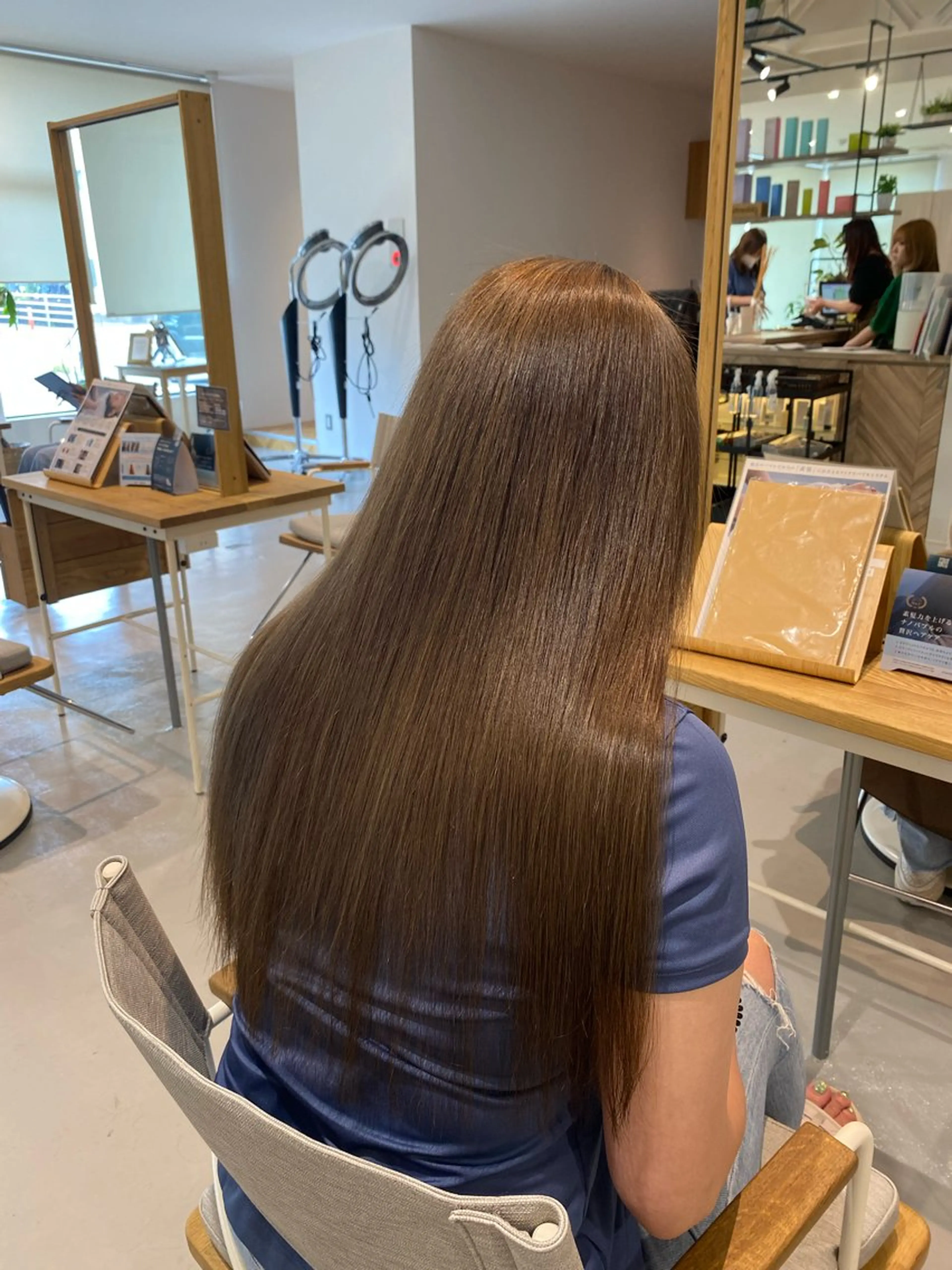 ロング カラー yate'/ Wカラー/小出捷也のヘアスタイル