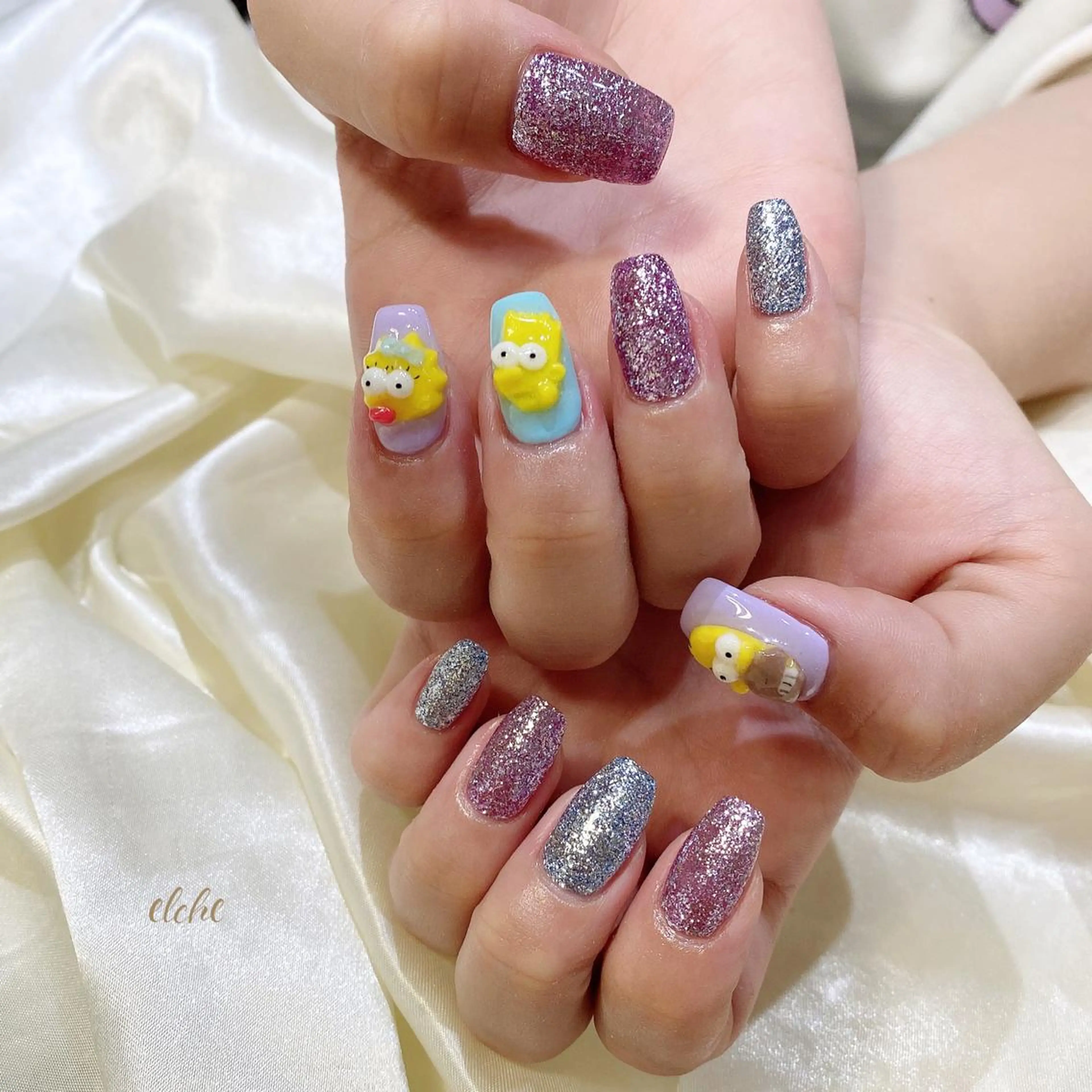 ネイル ハンドネイル 西岡 杏のネイルデザイン