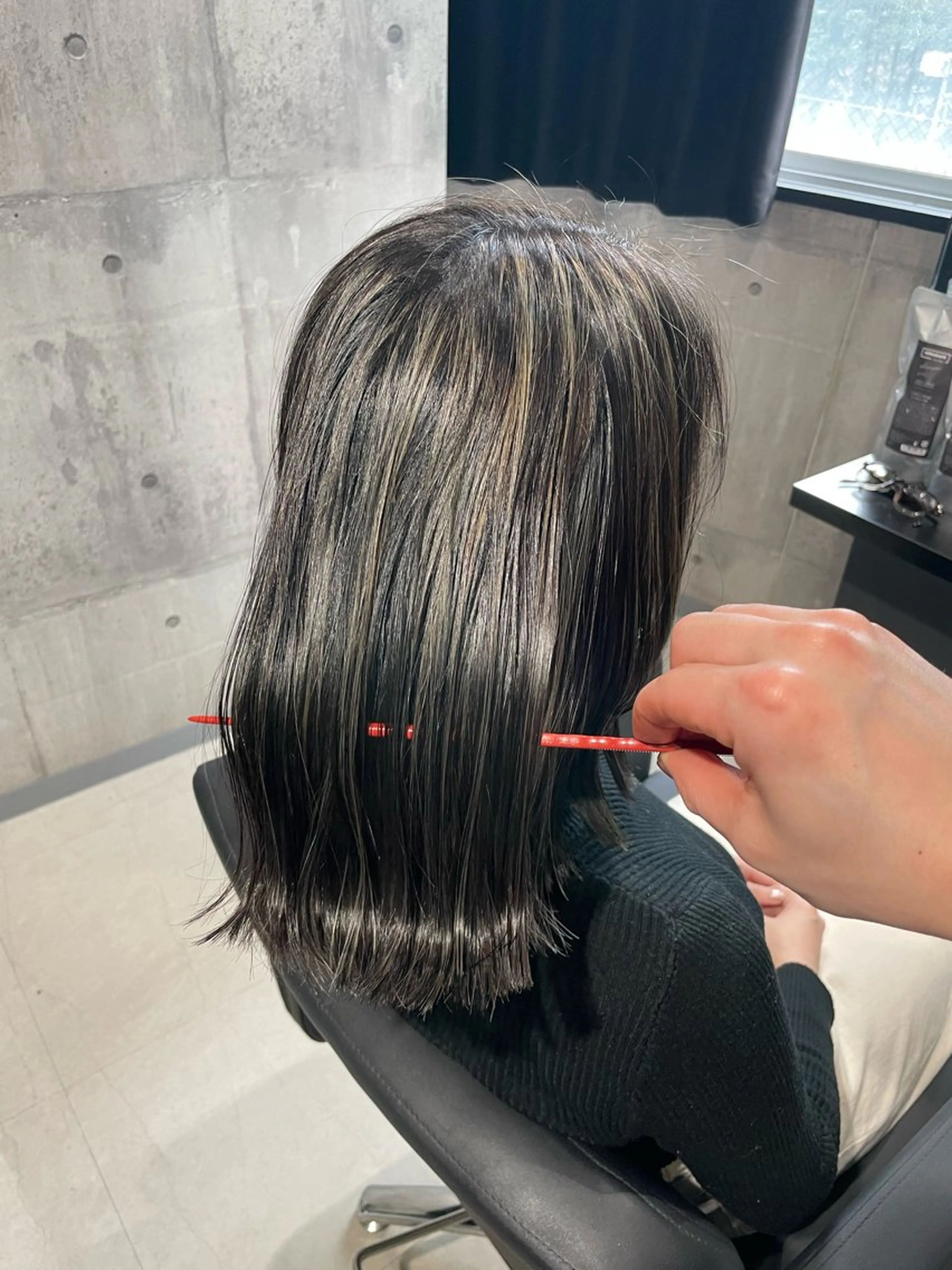 ショート カラー ハイライトカラー ハイライト 髪質改善/艶カラー Hiroakiのヘアスタイル