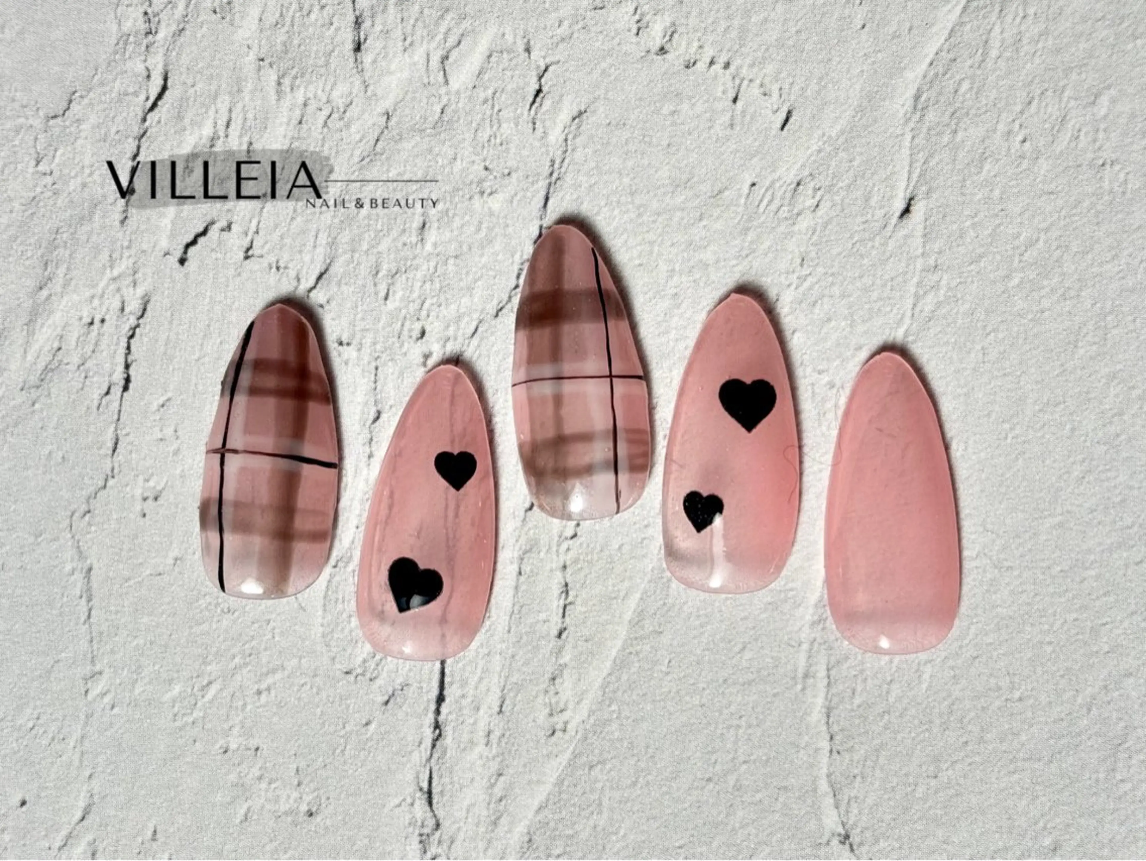 ネイル アートネイル シンプルネイル VILLEIA ヴィラレイアのネイルデザイン