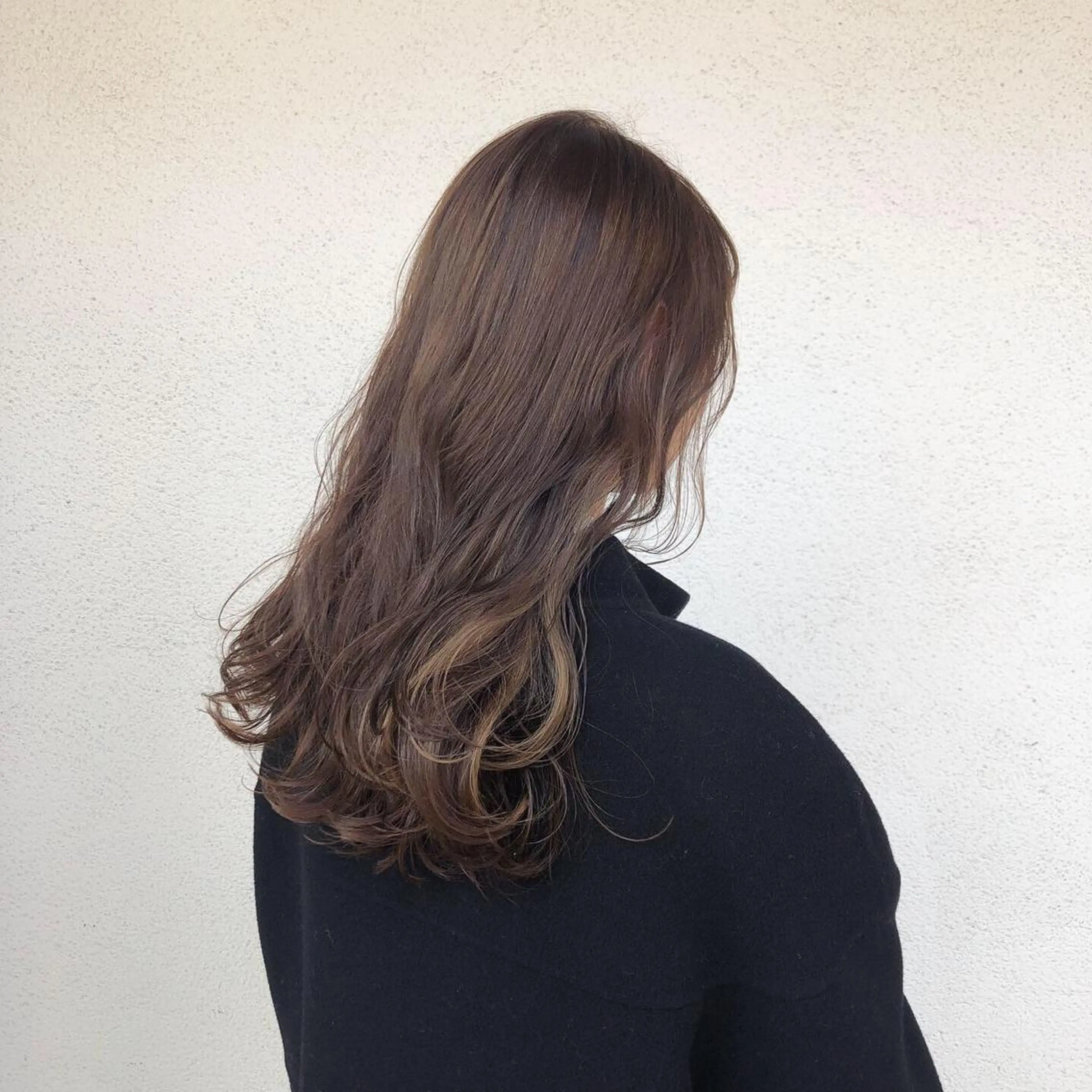 ロング カラー ヘアアレンジ アッシュ ベージュカラー インナーカラー カット ヘアカラー トリートメント 酸性縮毛矯正🧴韓国 レイヤー/髪質改善のヘアスタイル