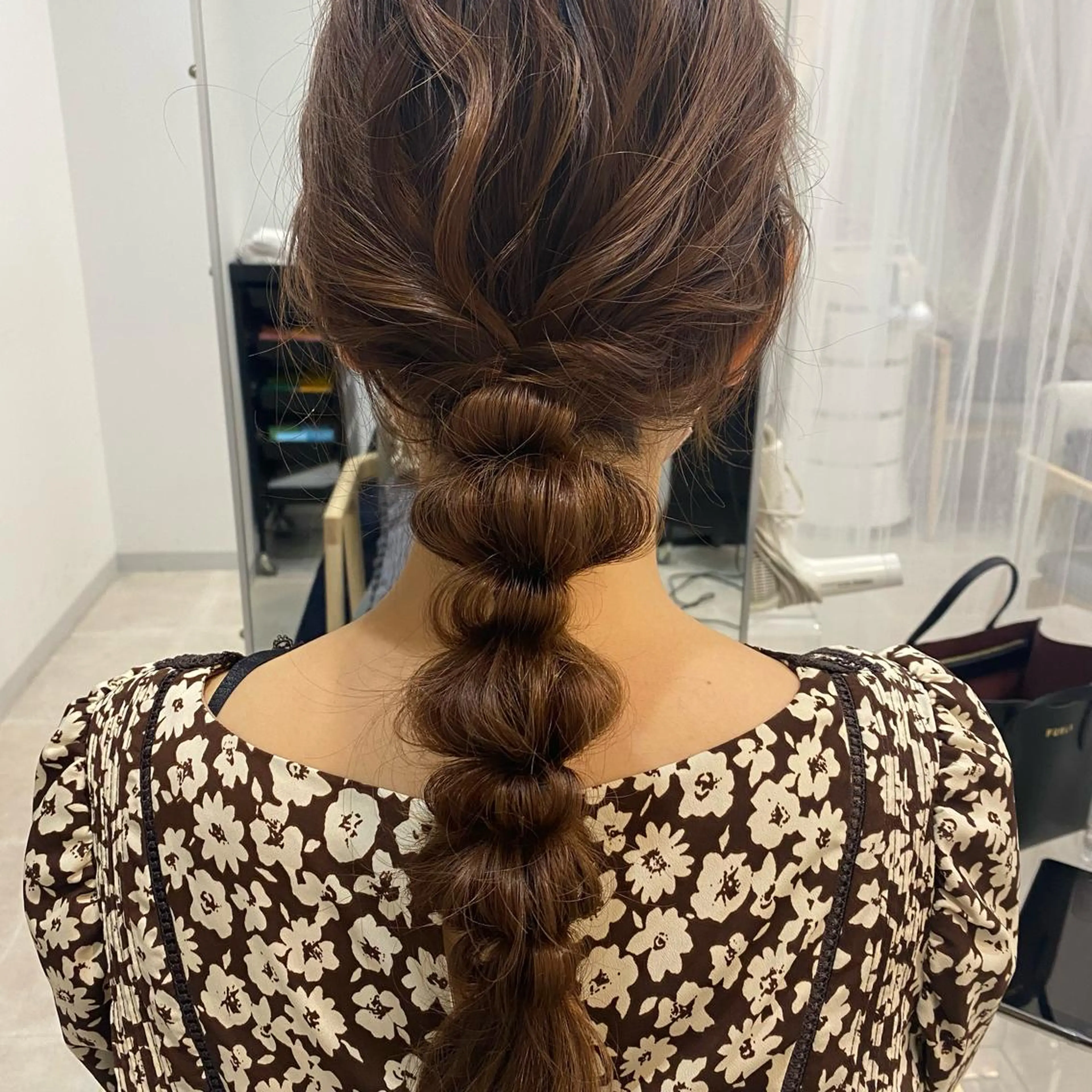 ヘアアレンジ 結婚式・ブライダル ヘアセット 谷川 李奈のヘアスタイル