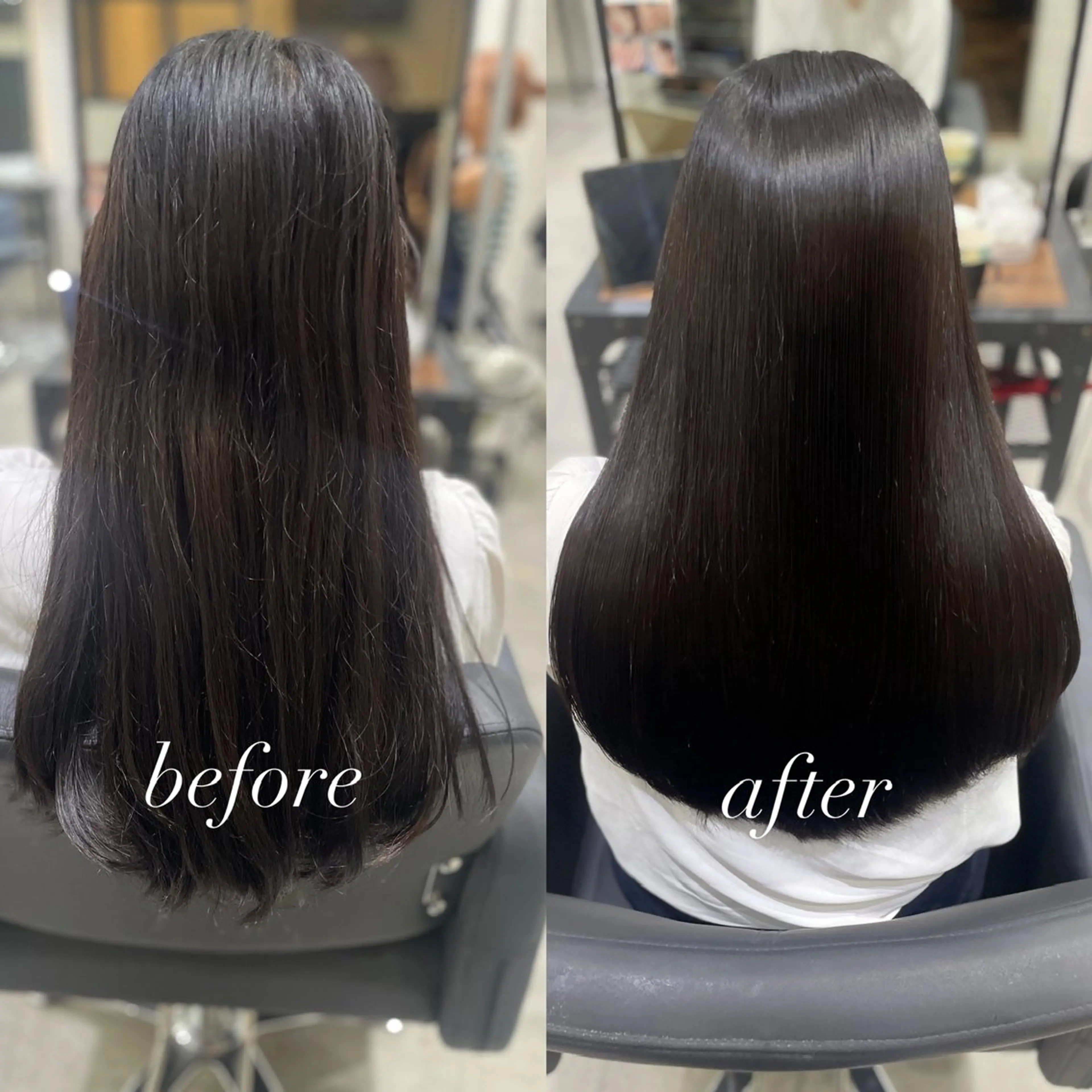 ロング 縮毛矯正 カット 縮毛矯正 トリートメント 杉野❄️艶髪❄️ Zina博多店長のヘアスタイル