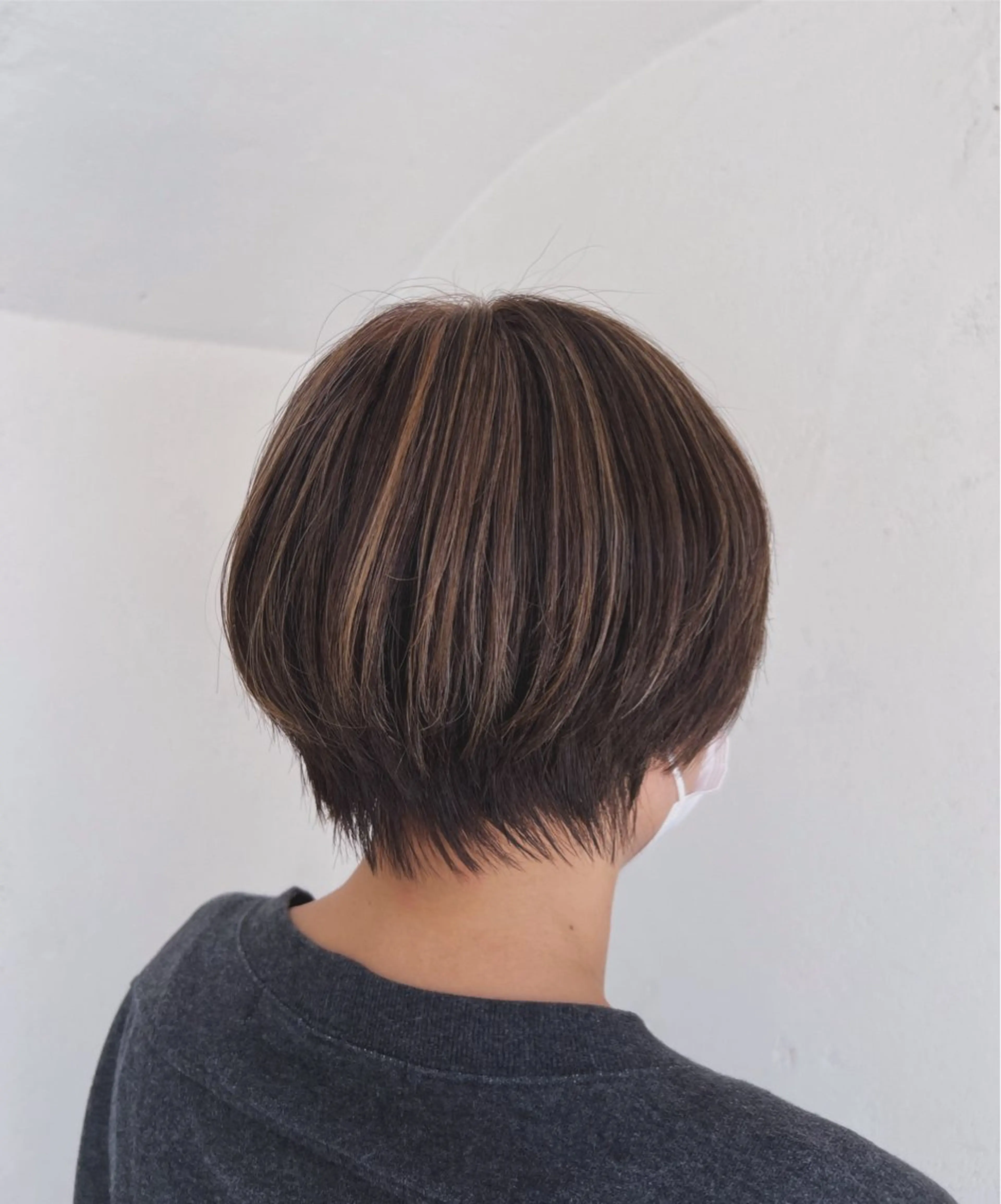 ショート カラー 草津駅》 SATO💐のヘアスタイル