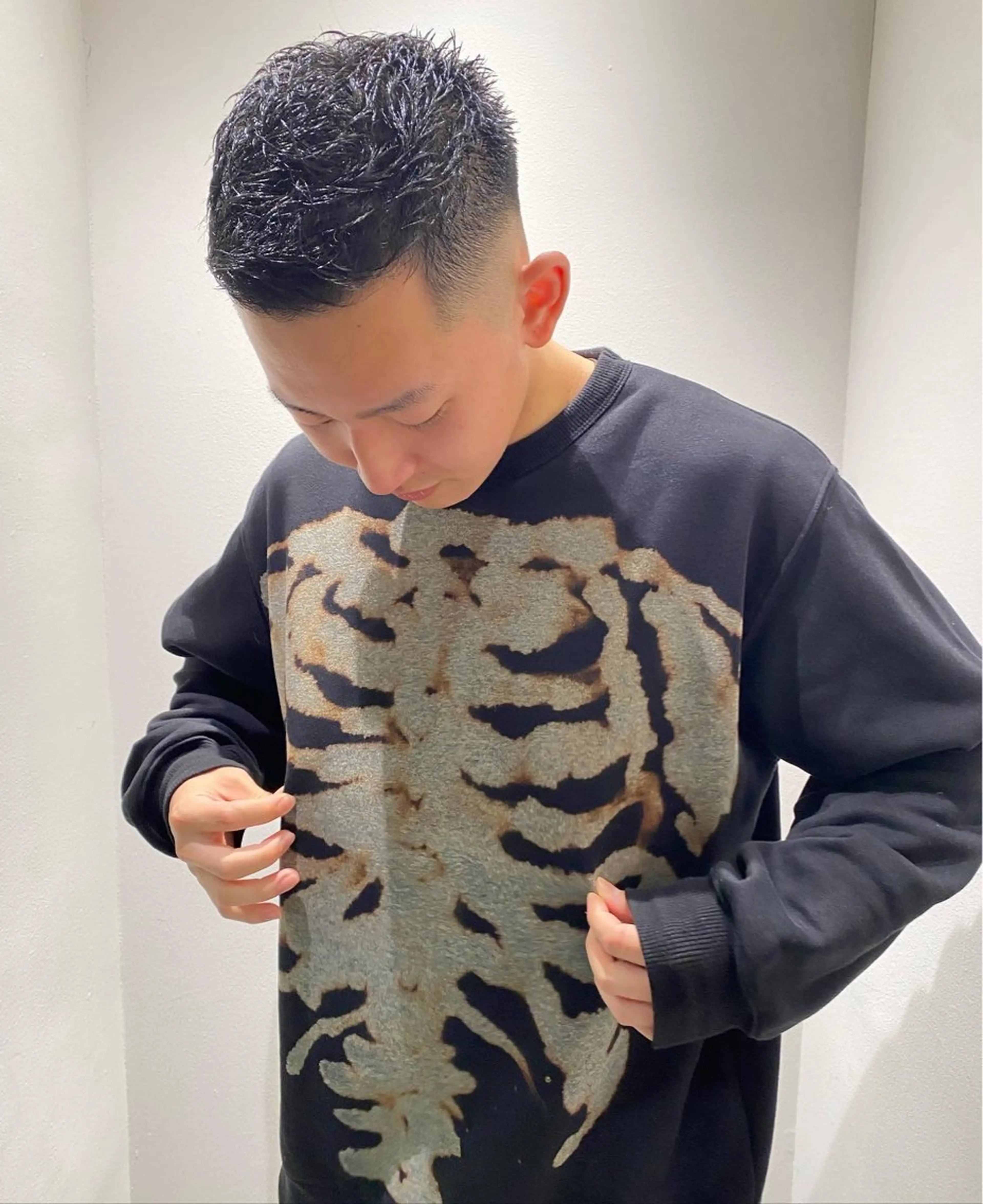 メンズ カット ちばた/レイヤー 似合わせ/大阪中津のヘアスタイル