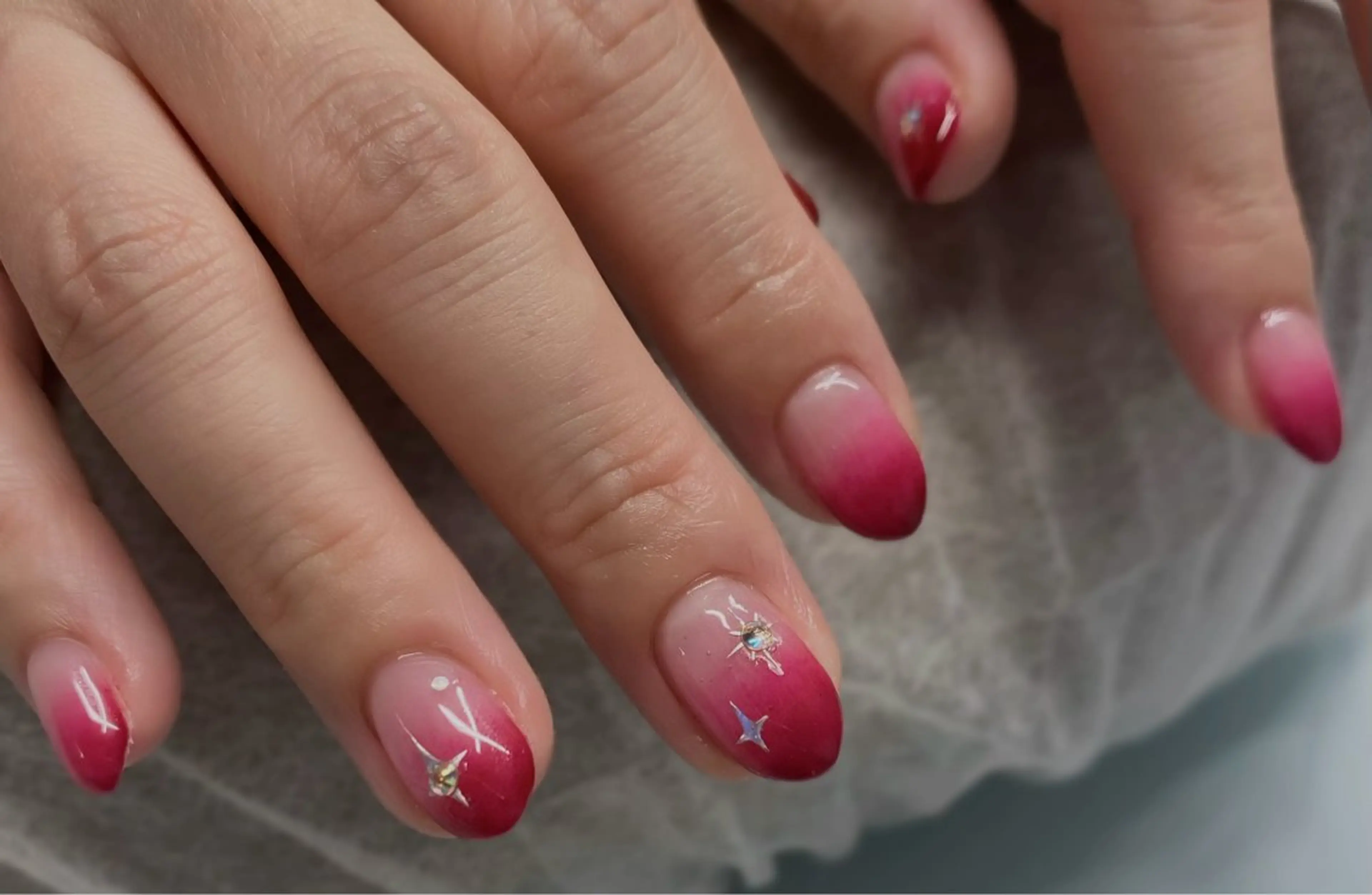 ネイル mori yuina ┆͓̽ NUDGEのネイルデザイン