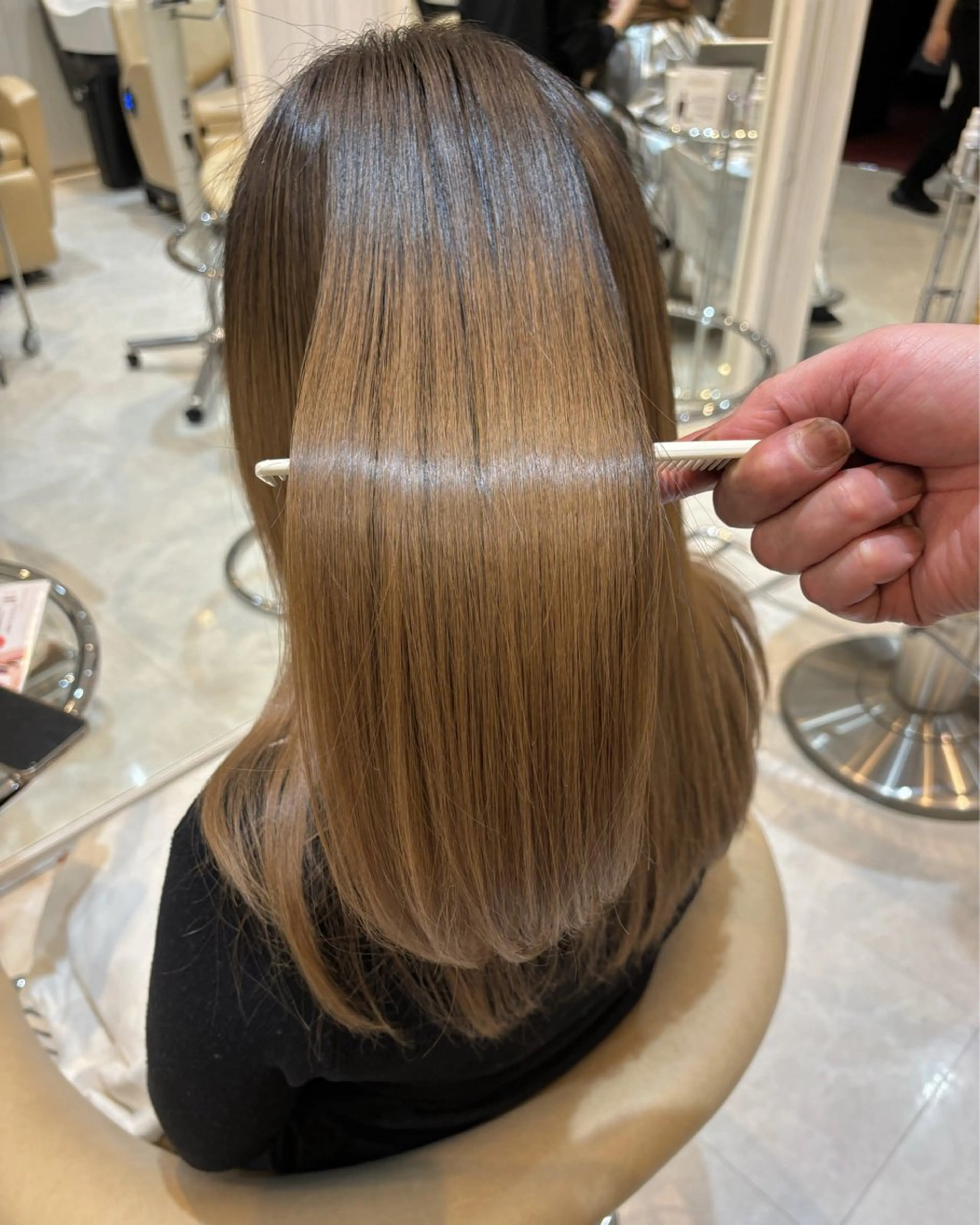 セミロング 髪質改善 トリートメント トリートメント 山下 直哉のヘアスタイル