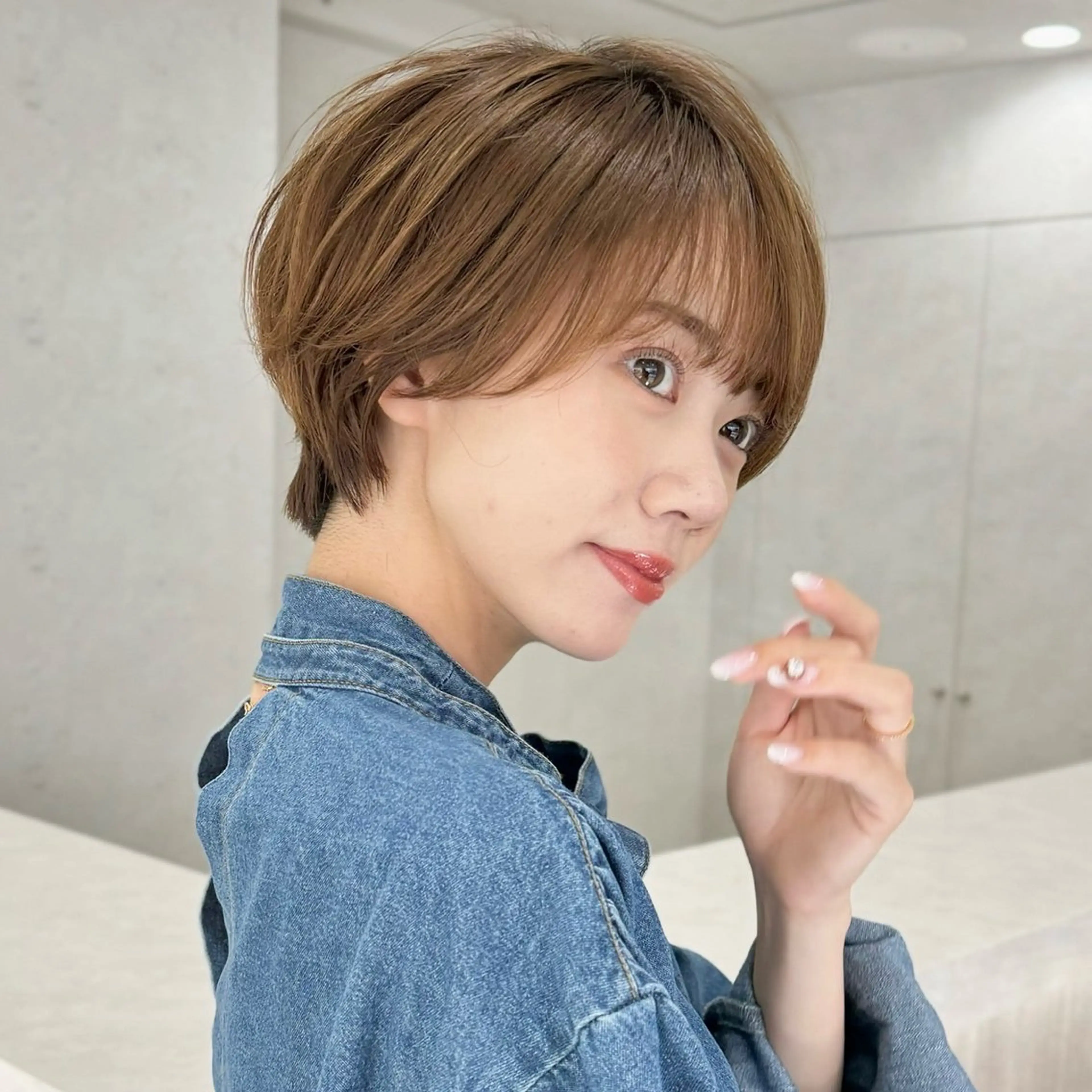ショート 🫧似合わせショート ゴヤ🫧のヘアスタイル