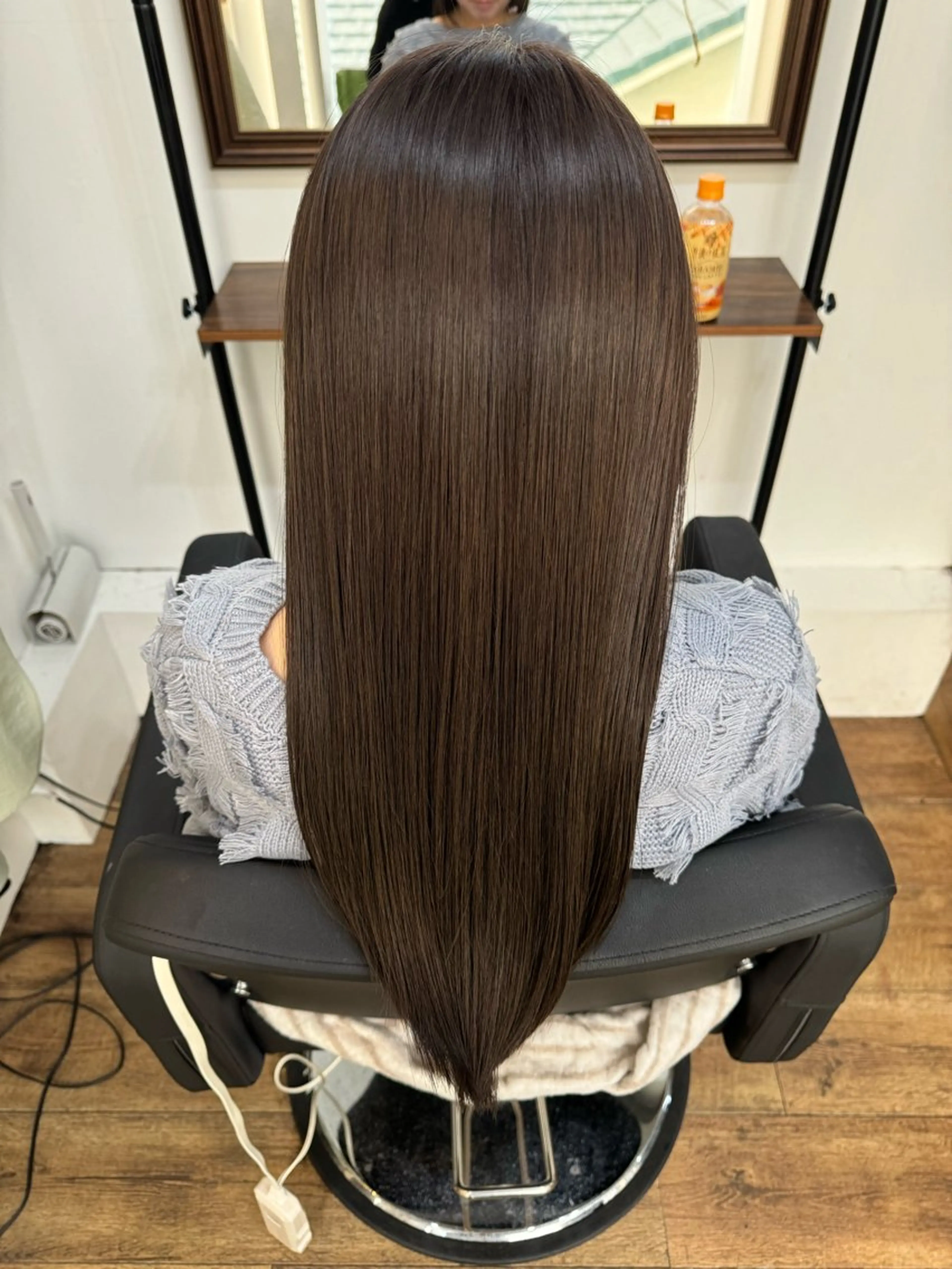 ロング ヘアカラー トリートメント 椎葉 祐也のヘアスタイル