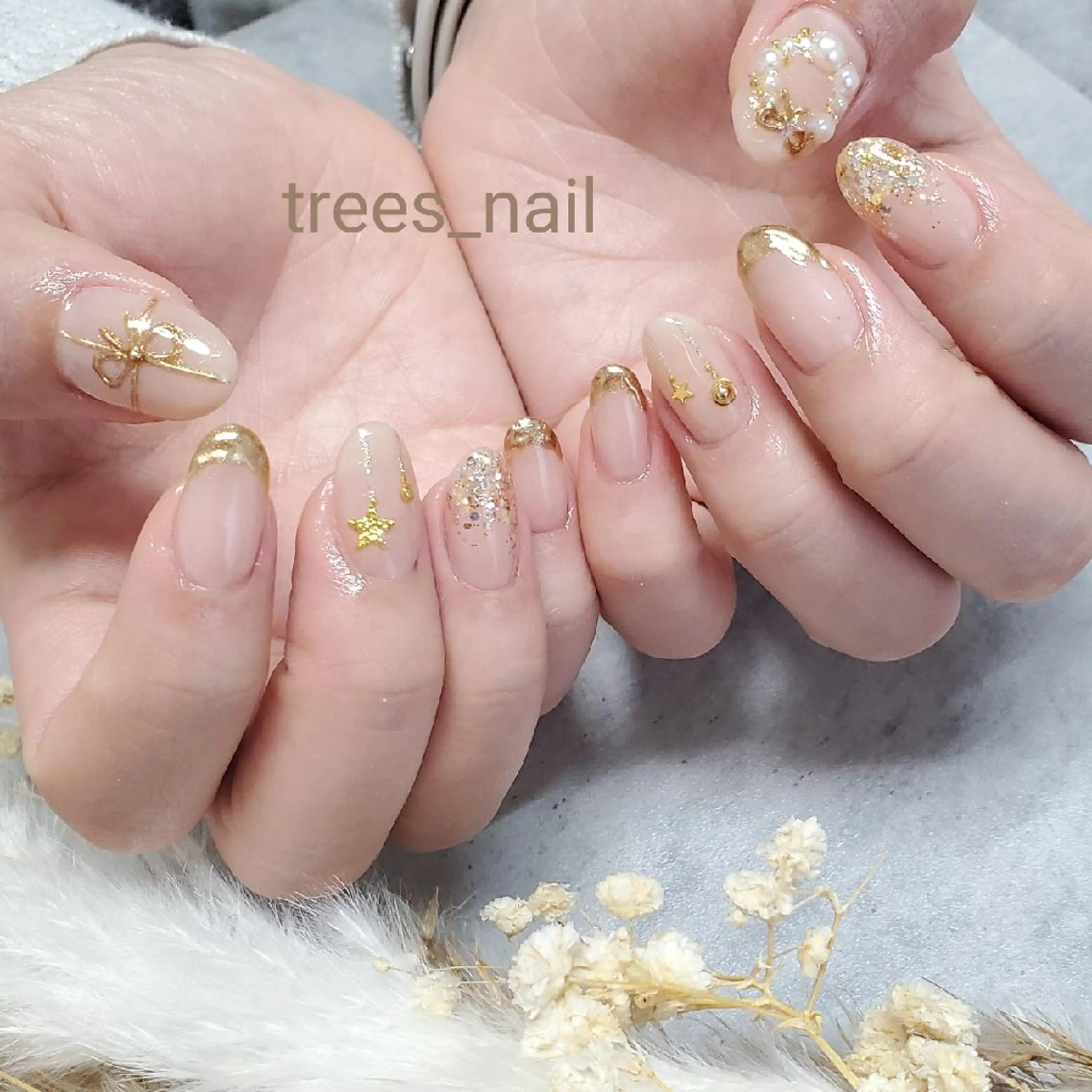 ネイル trees_ nailのネイルデザイン