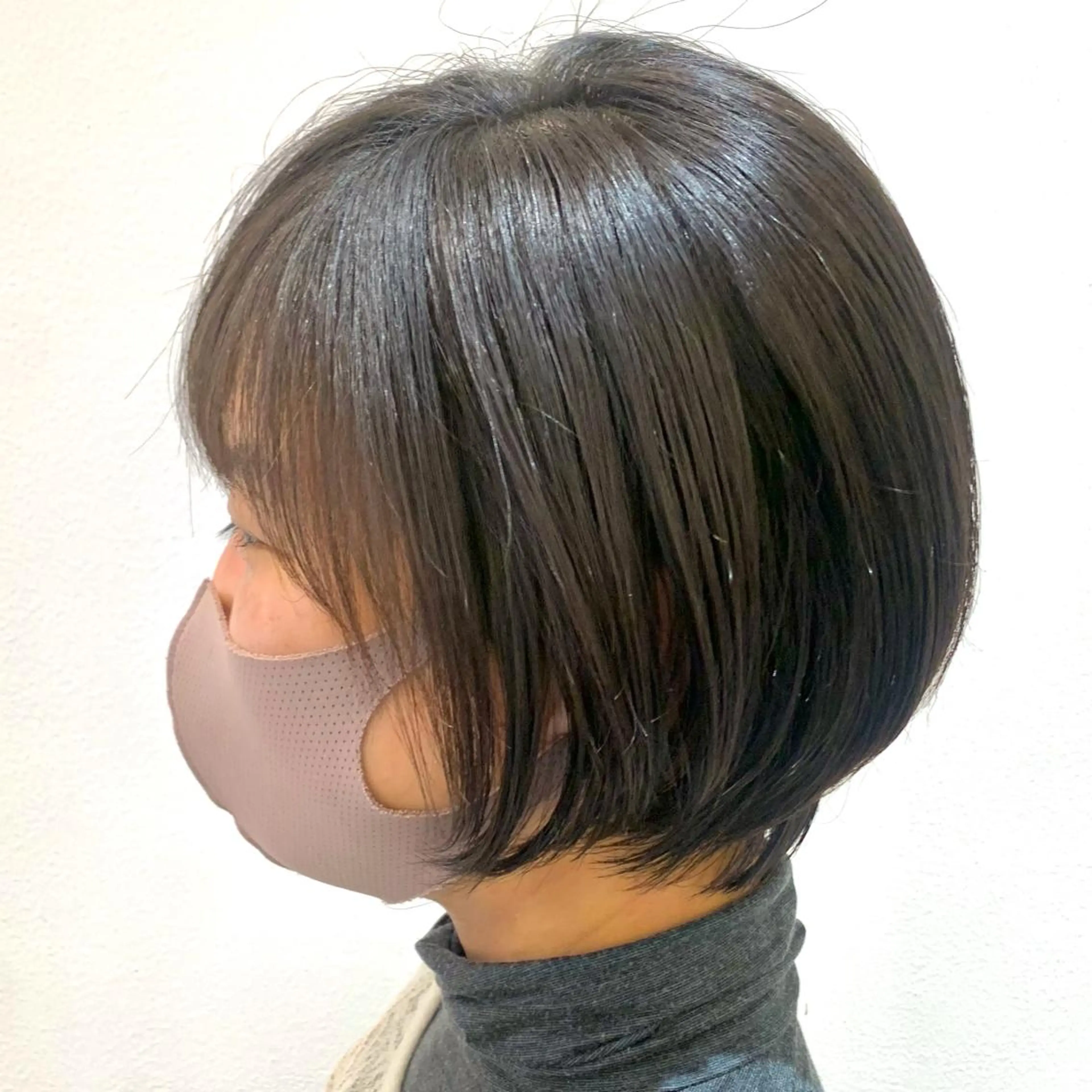 ショート カラー カット ヘアカラー トリートメント tasty priv ate gardenのヘアスタイル