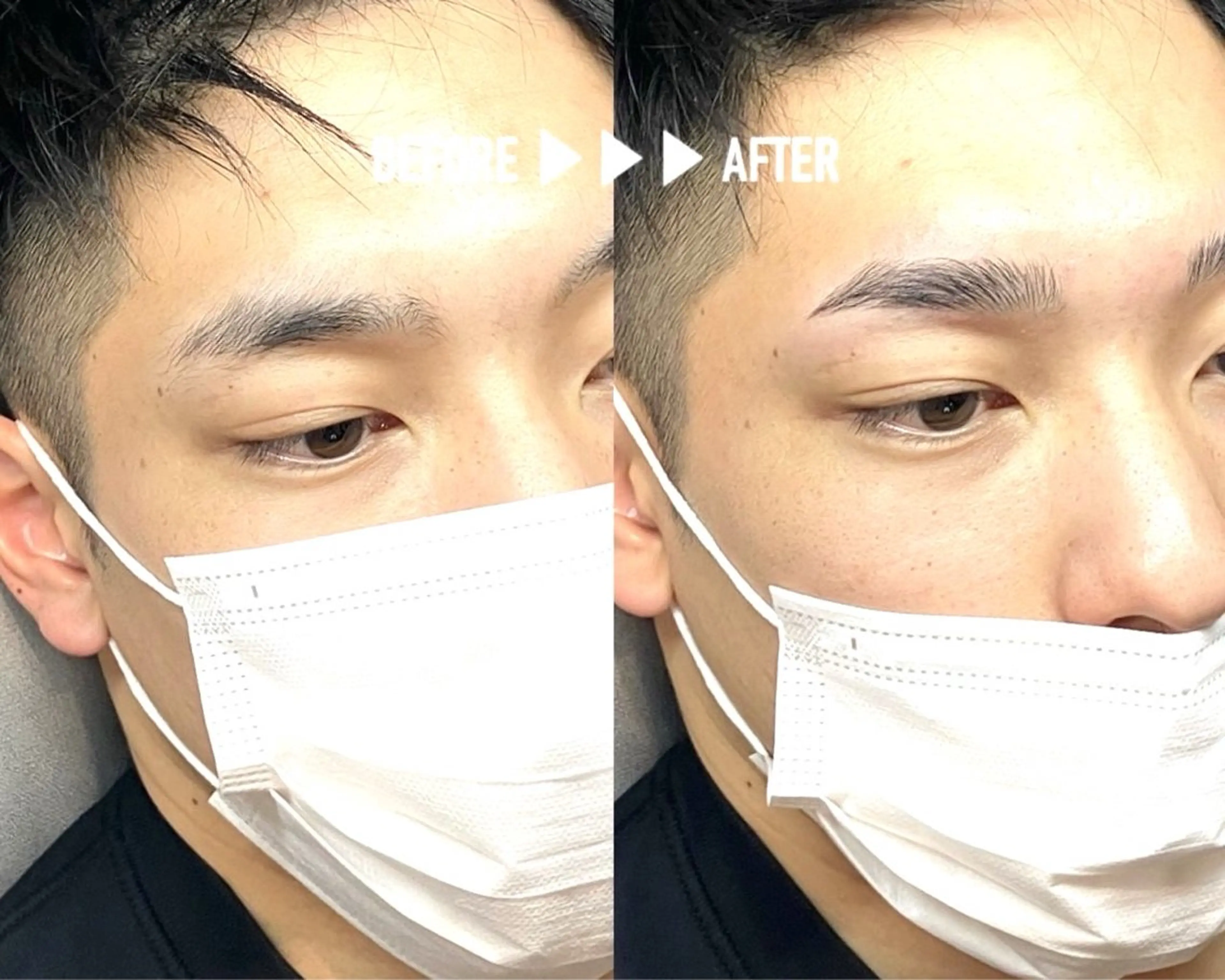 メンズ アイブロウ メンズ眉毛サロン＋i.b赤坂店所属・＋i.b Ruiの眉毛・アイブロウイメージ