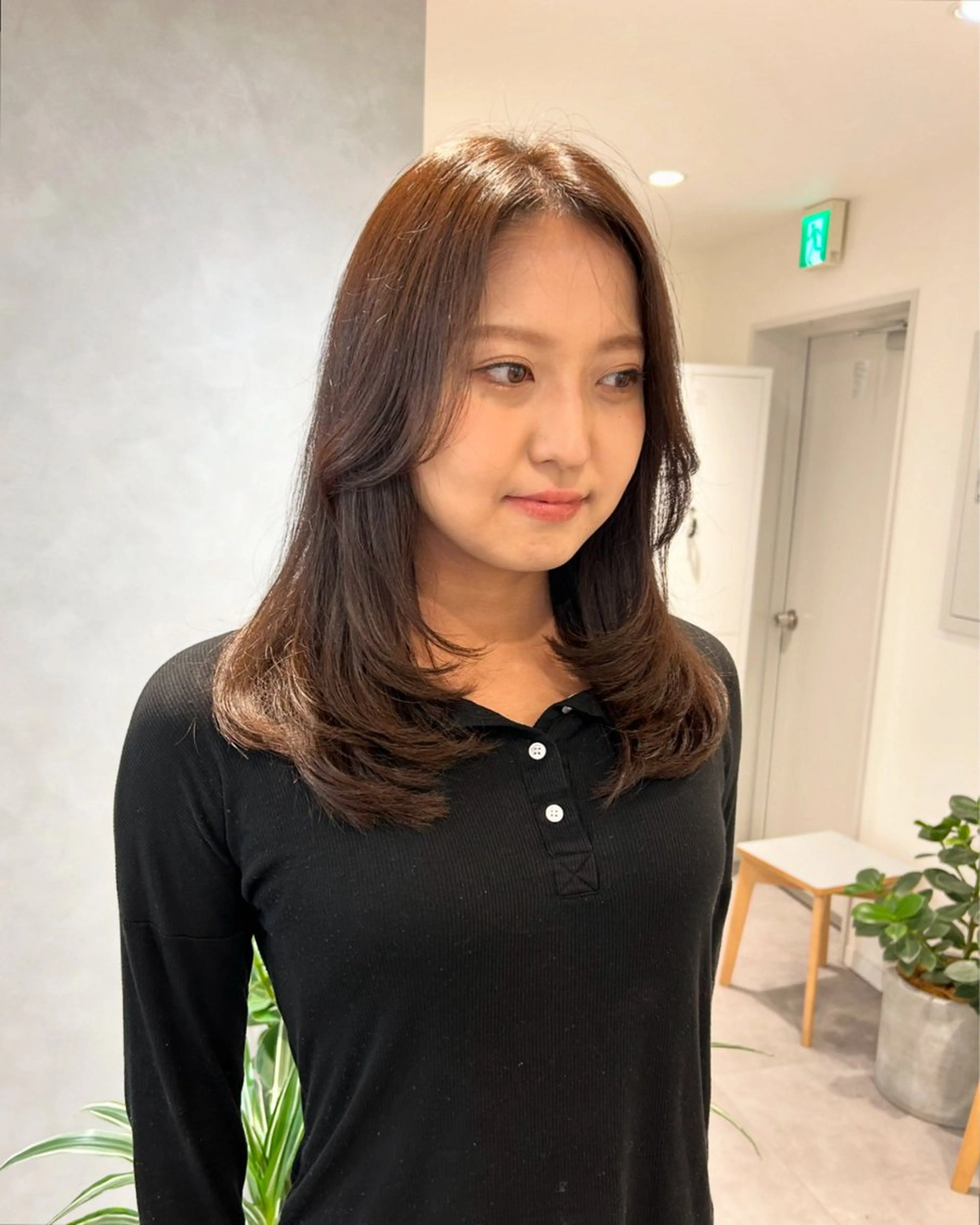 ミディアム カラー Hatsune 🐯レイヤーカットのヘアスタイル