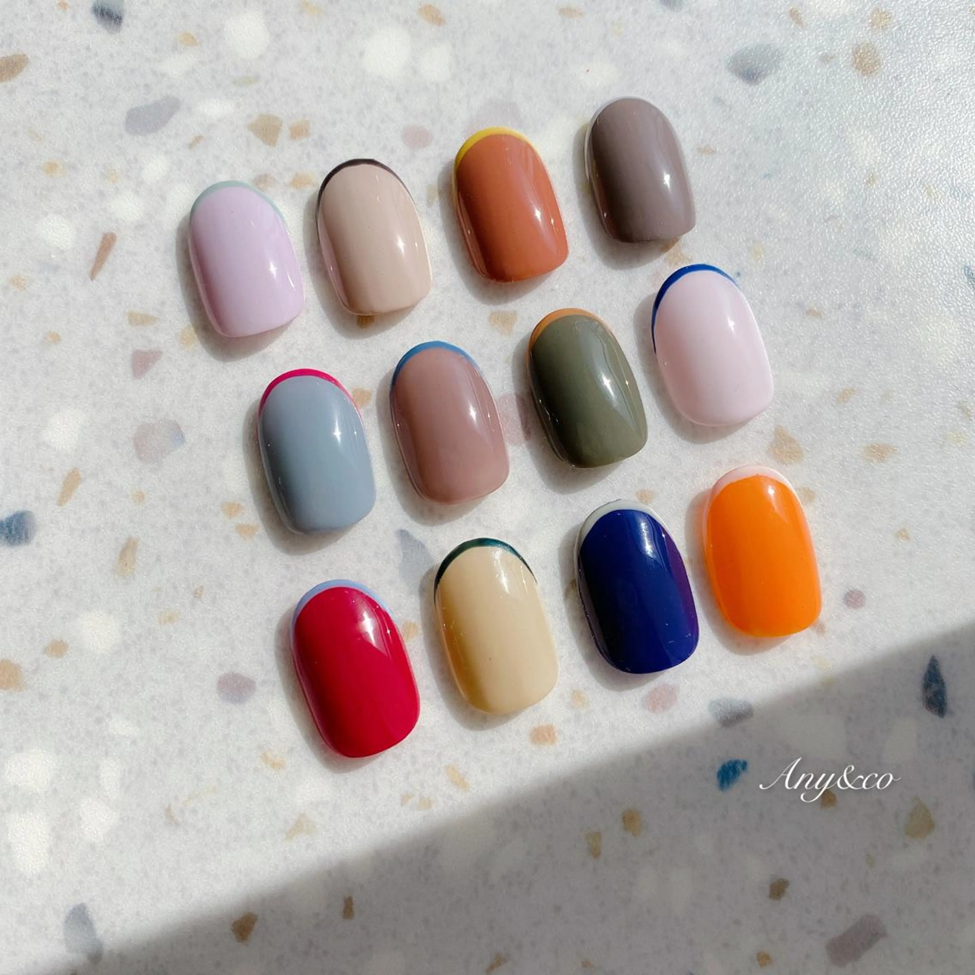 ネイル フレンチネイル Any&co 【エニコ】のマツエク・マツパデザイン