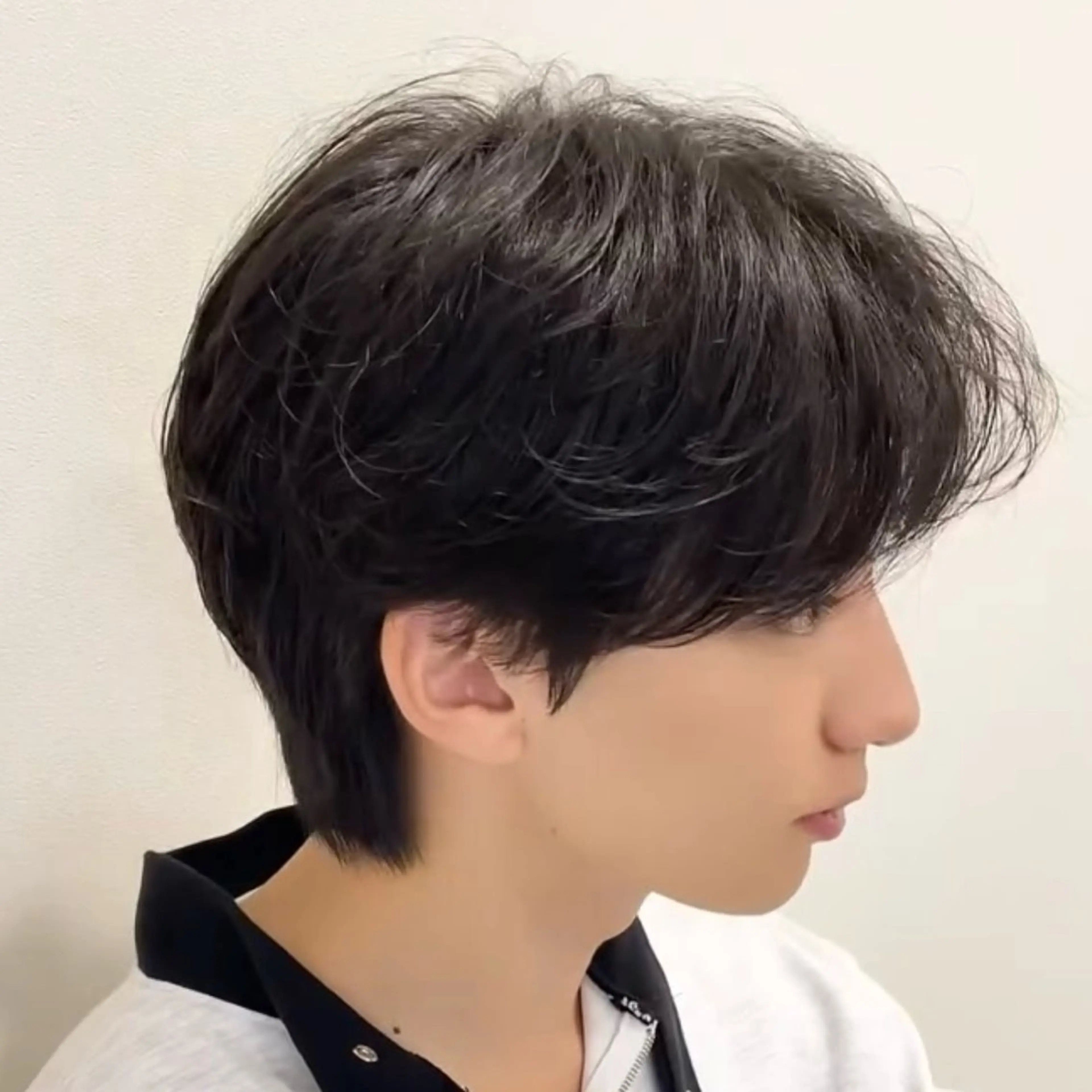 メンズ 透明感カラー ふうか　渋谷のヘアスタイル