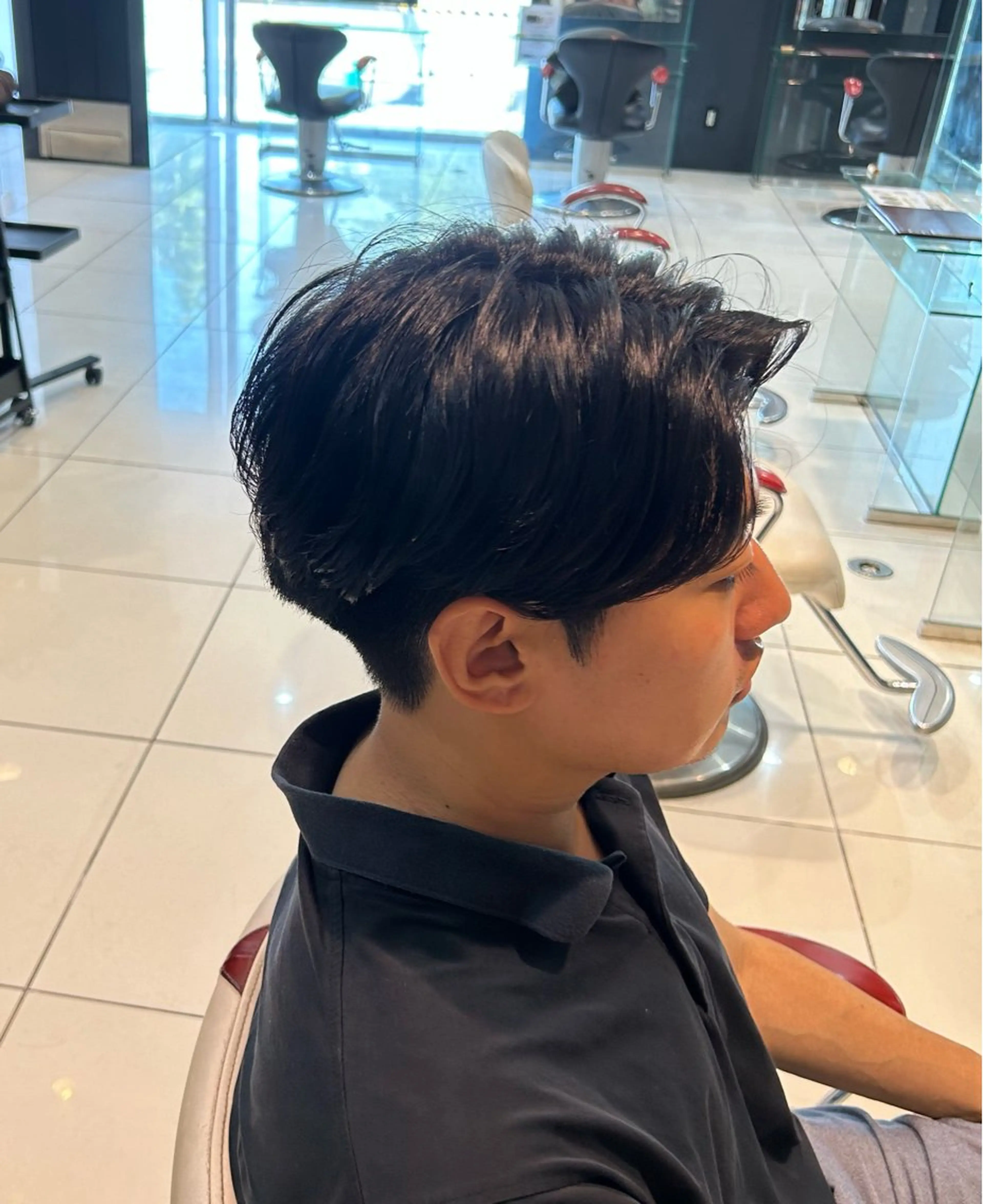 パーマ メンズ 服部 将汰のヘアスタイル