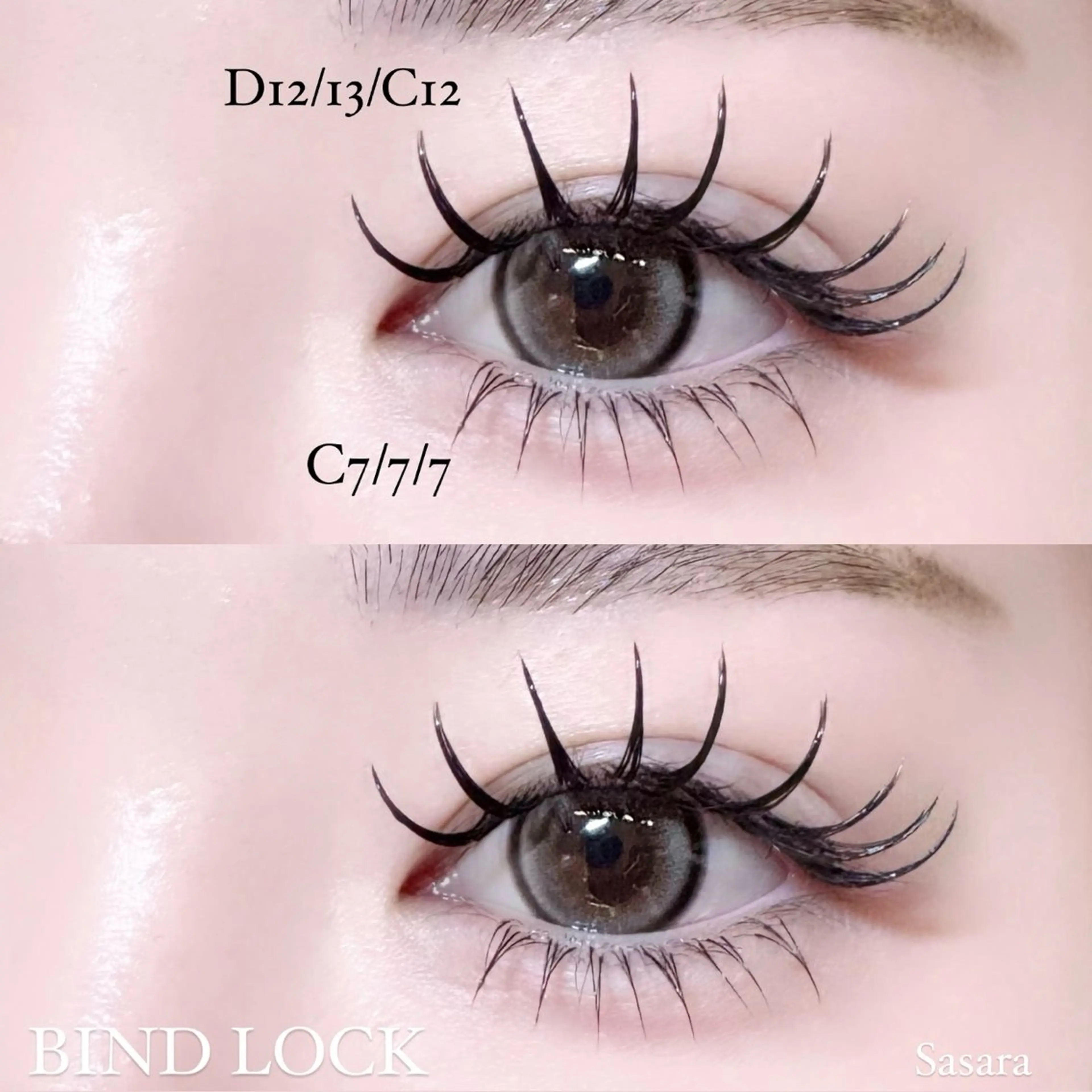 マツエク・マツパ マツエク 🍒束間まつ毛ෆ sasara🍒のマツエク・マツパデザイン