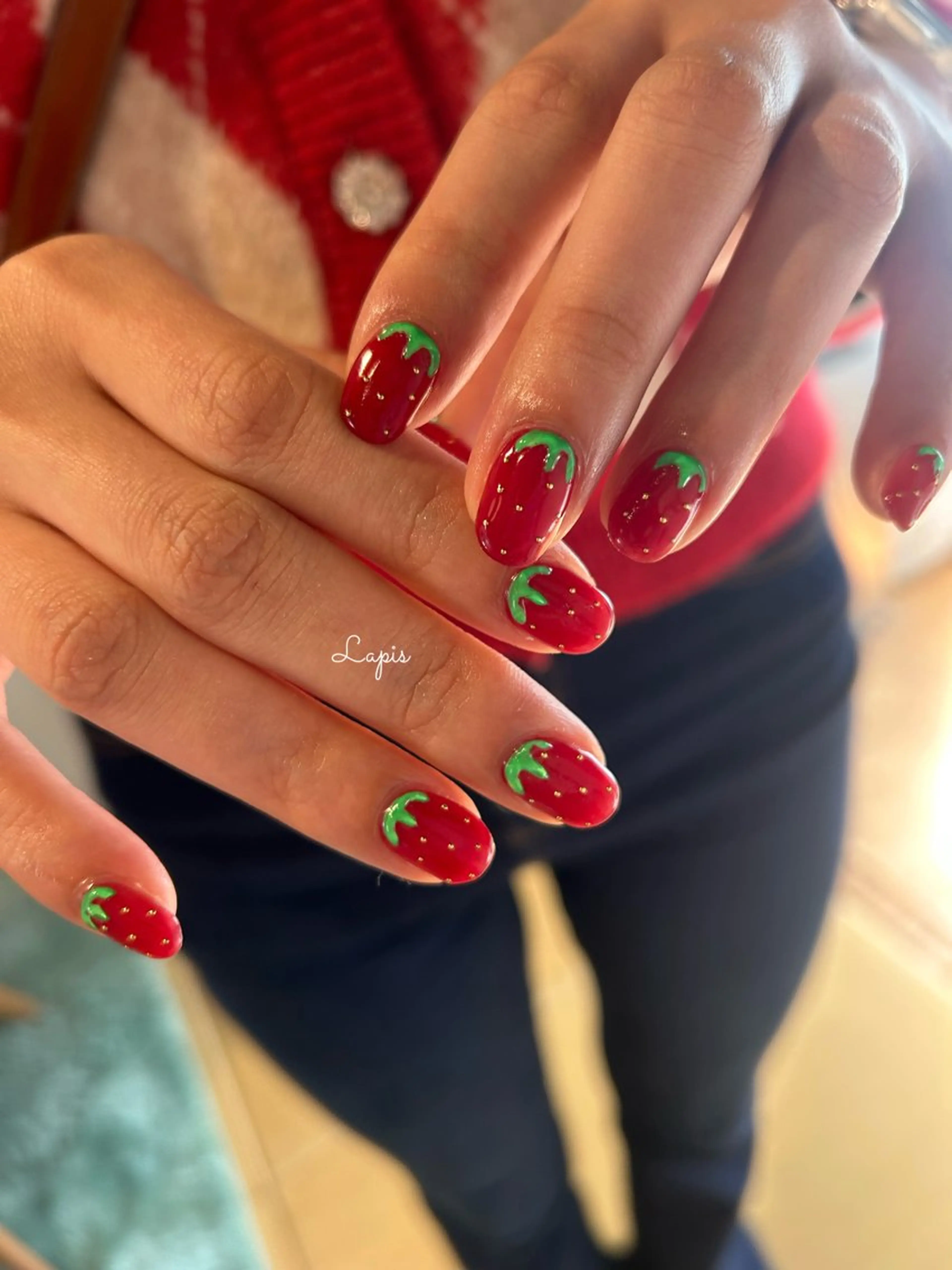 ネイル ハンドネイル Lapis *のネイルデザイン