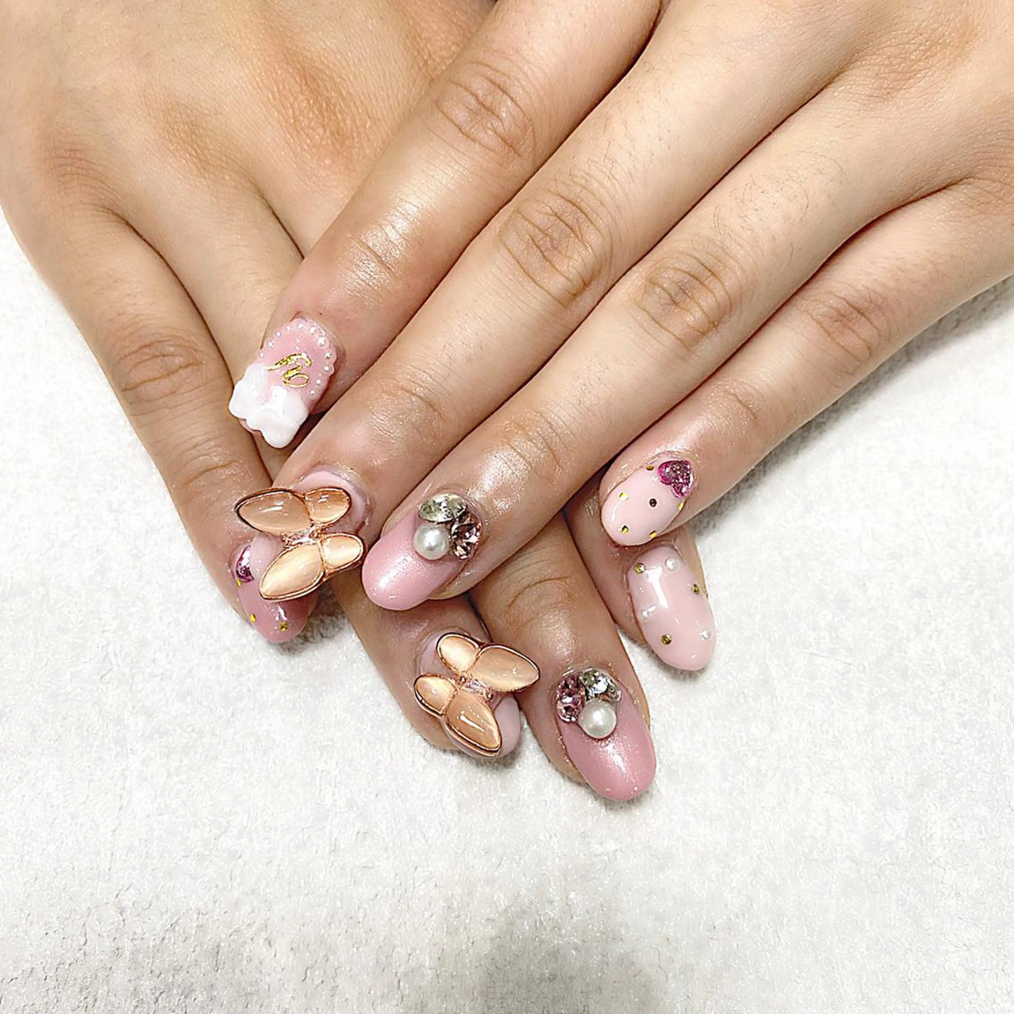 ネイル Rire_eye+beauty_nail所属・Rire_ nail_yukiのネイルデザイン