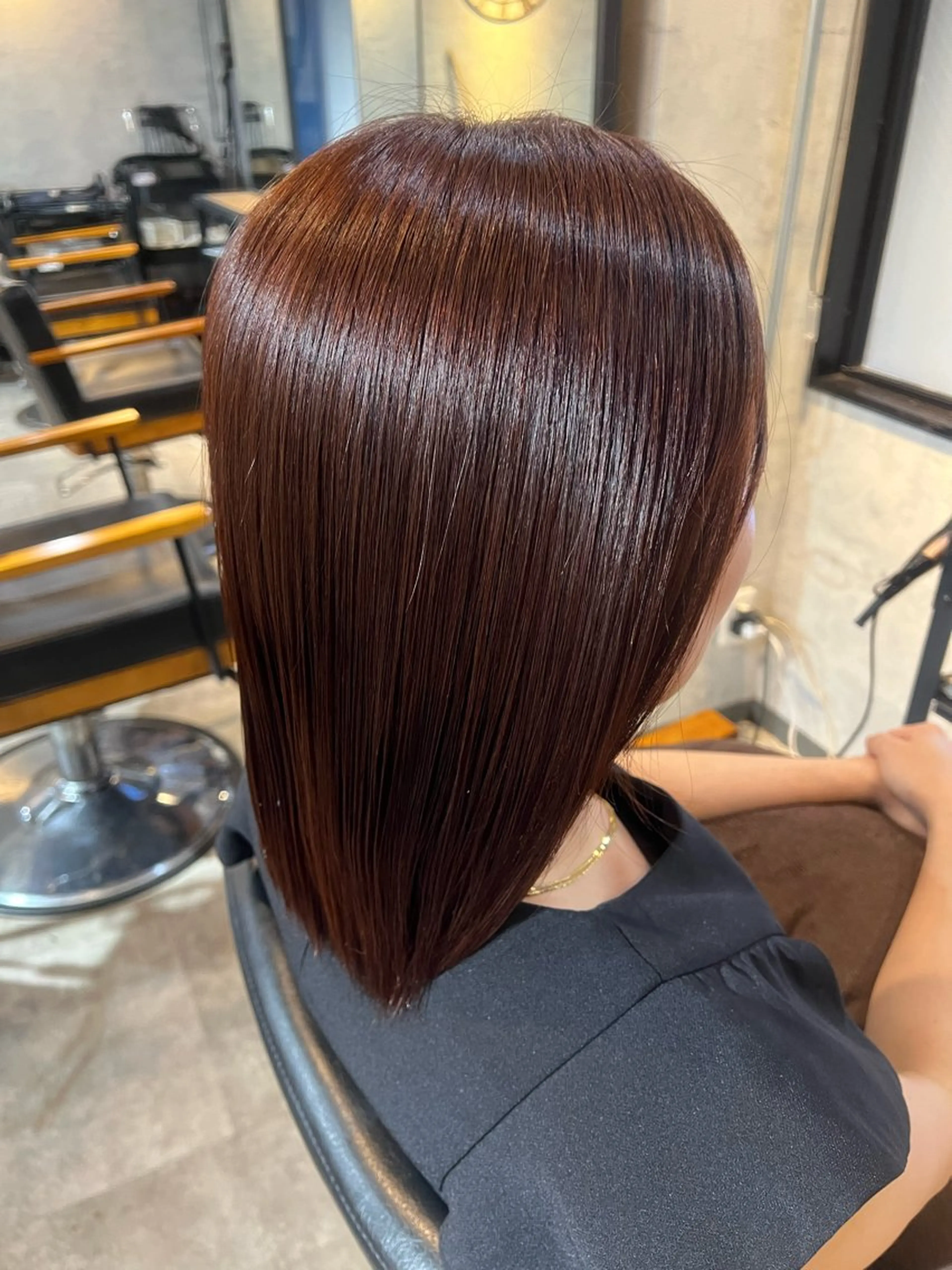 カラー ブラウンカラー hair design RIM所属・RIM. MERUAのヘアスタイル