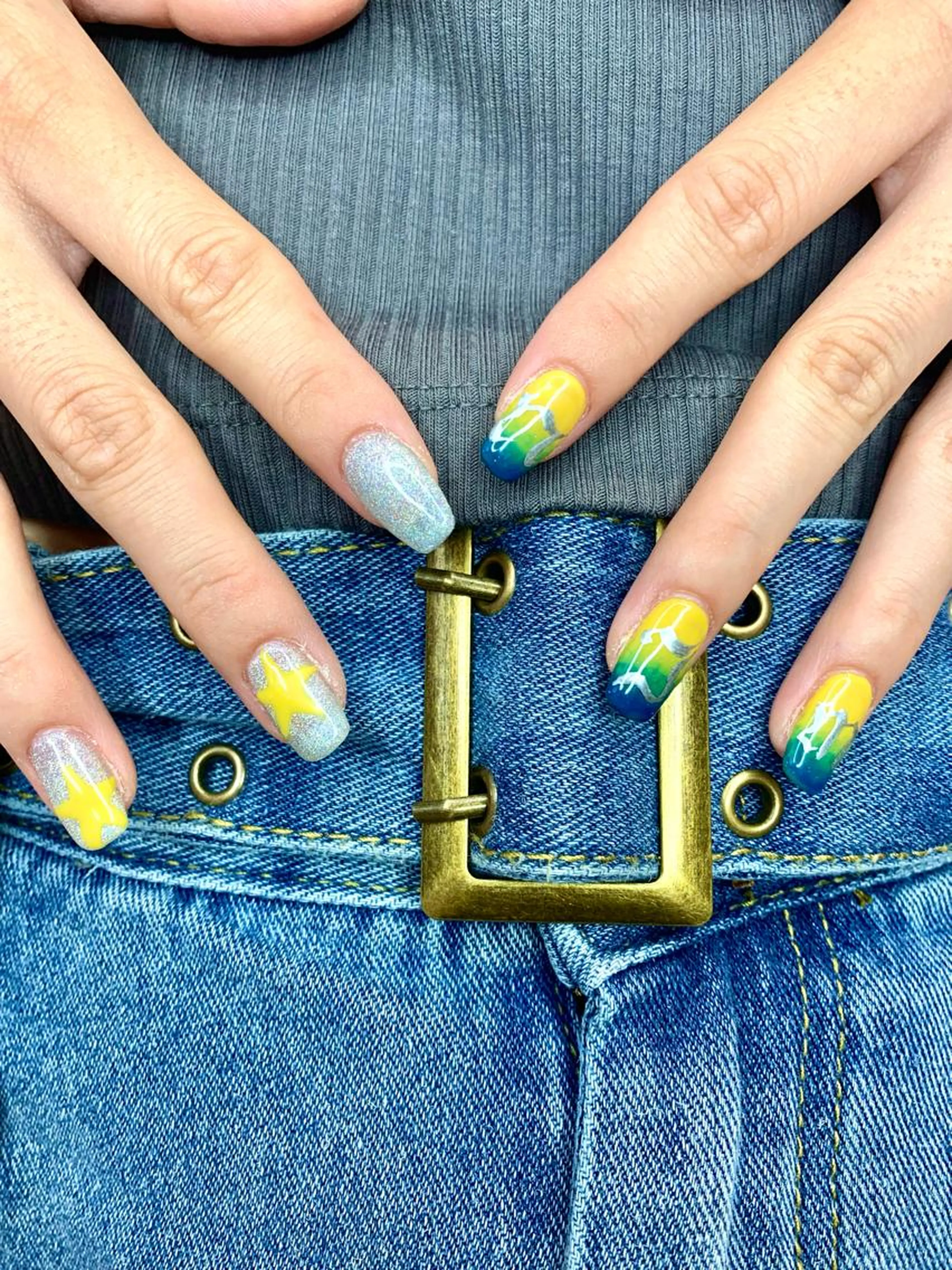 【オフあり】🌈パラジェルアートネイルの写真