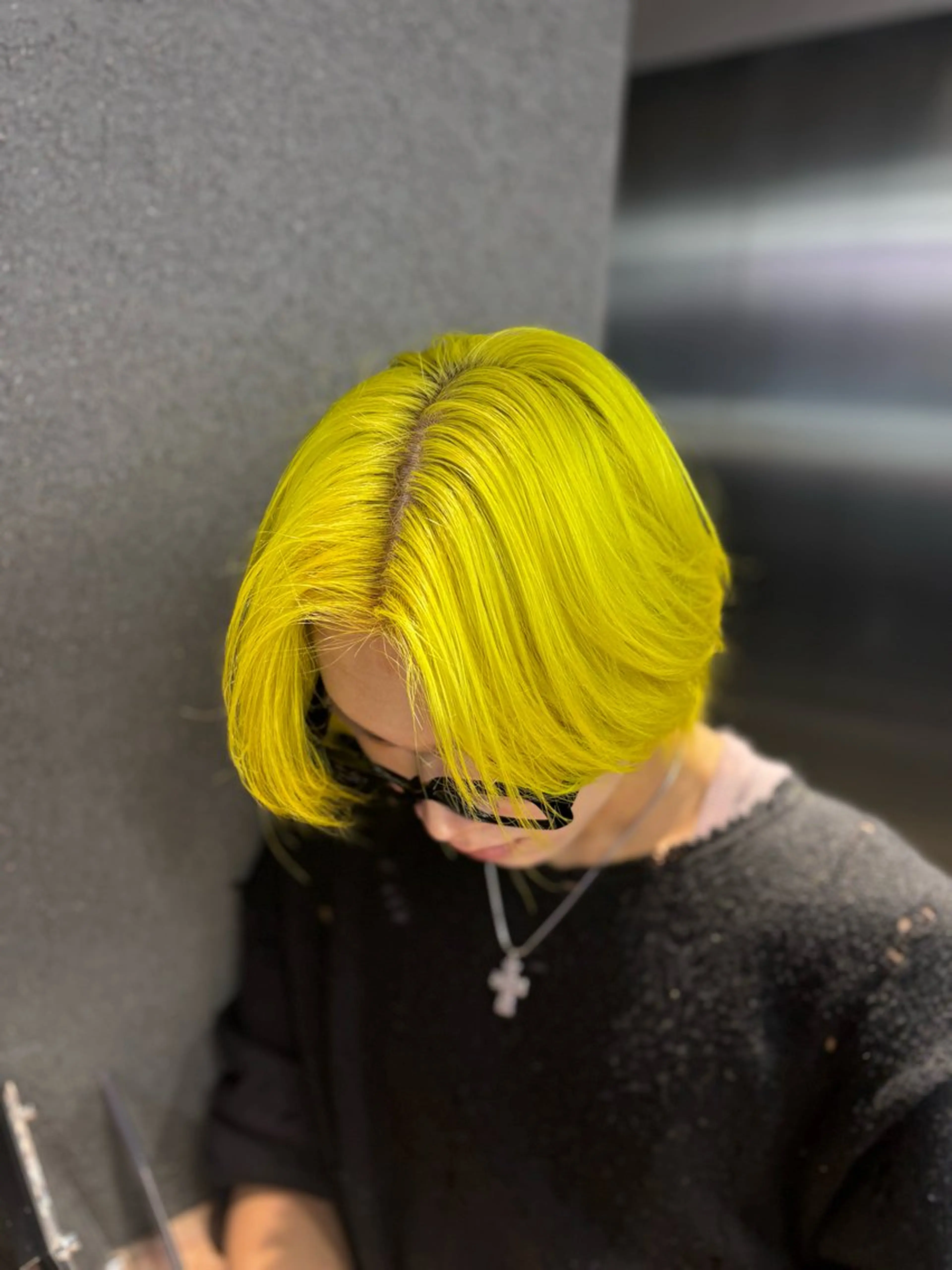 カラー ヘアカラー PELEsakae さえのヘアスタイル