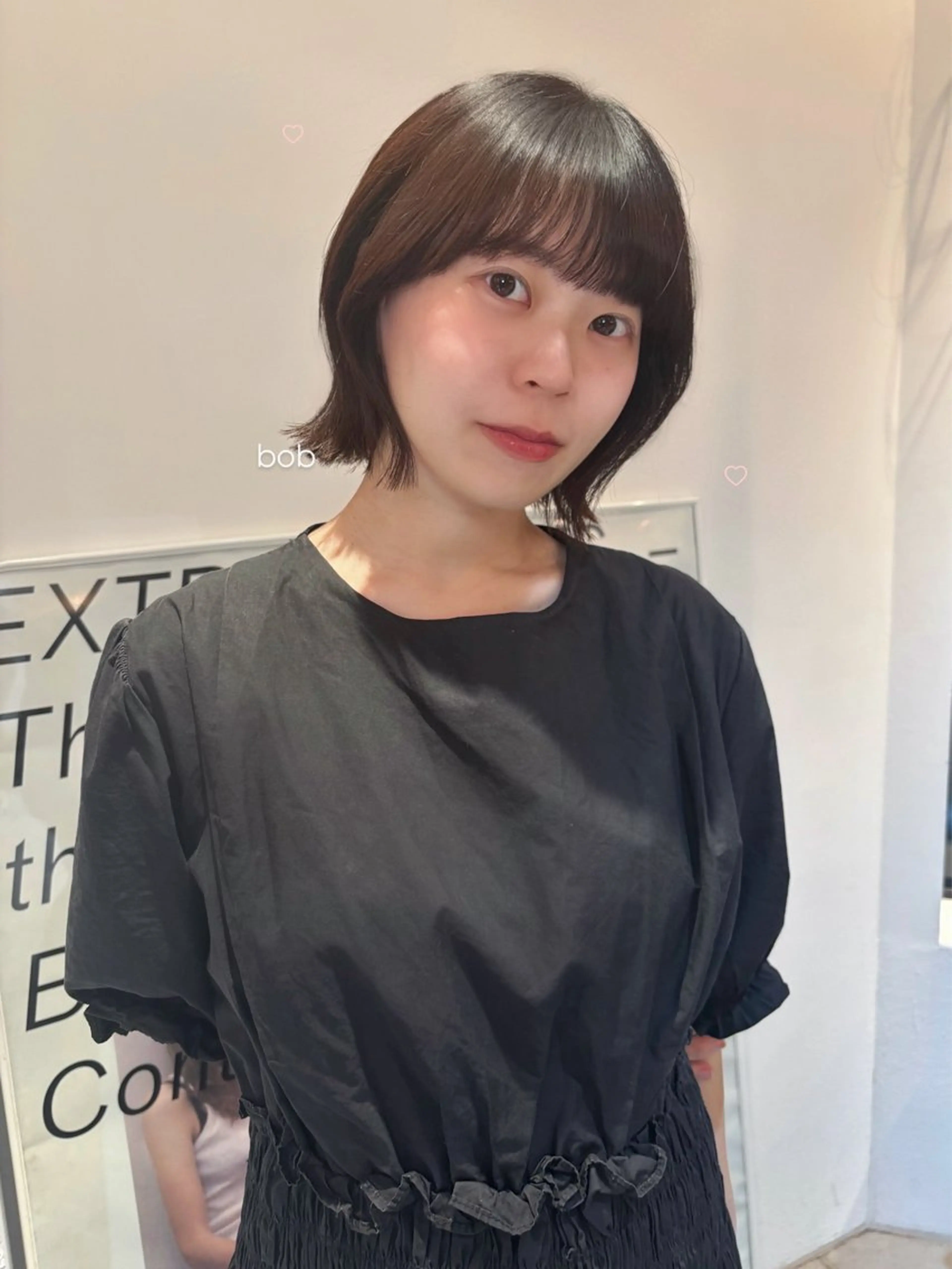 ショート riria/ボブ /ブラウンカラー🎀のヘアスタイル