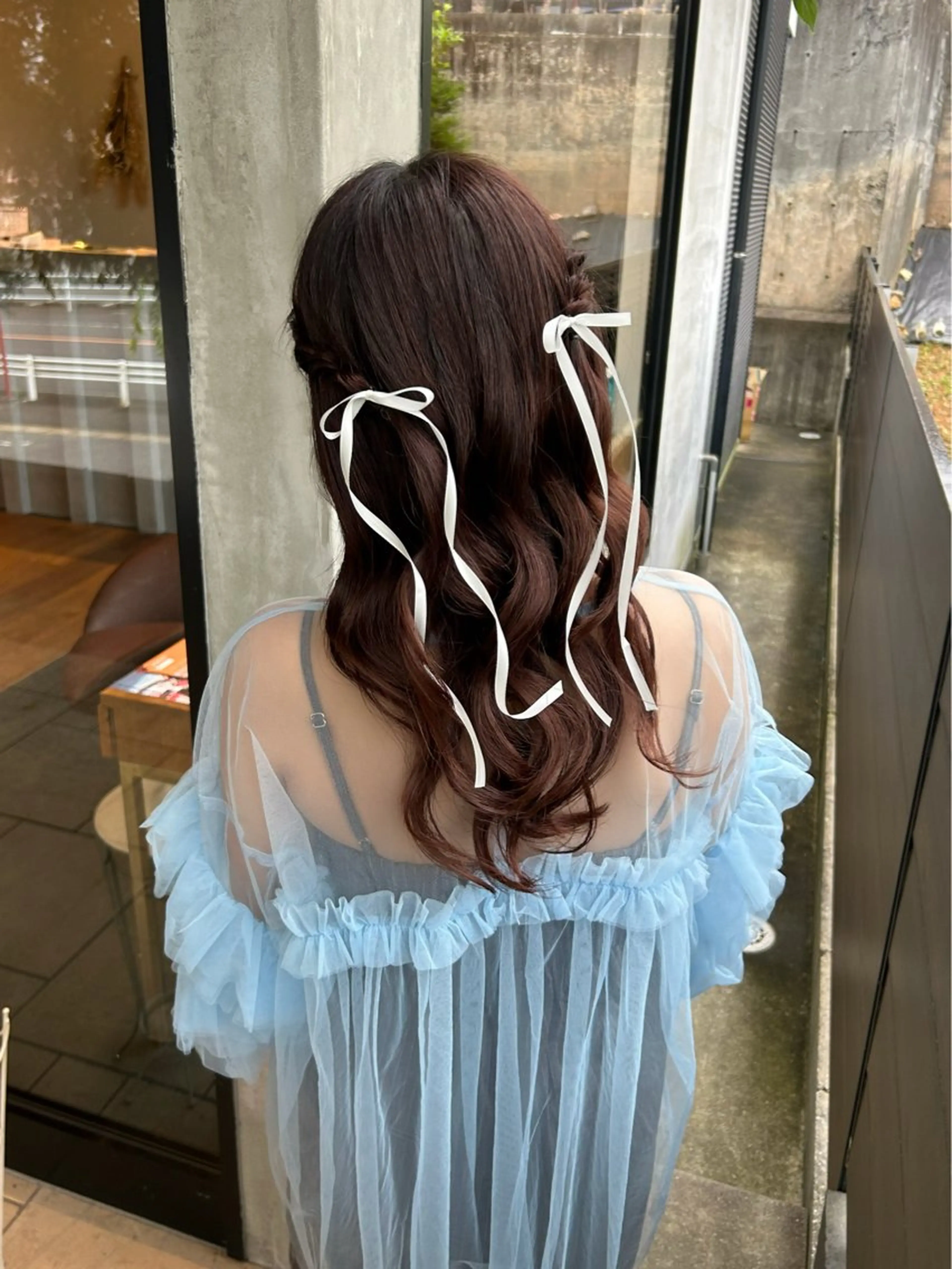ロング ヘアアレンジ ヘアセット lapis / soraのヘアスタイル