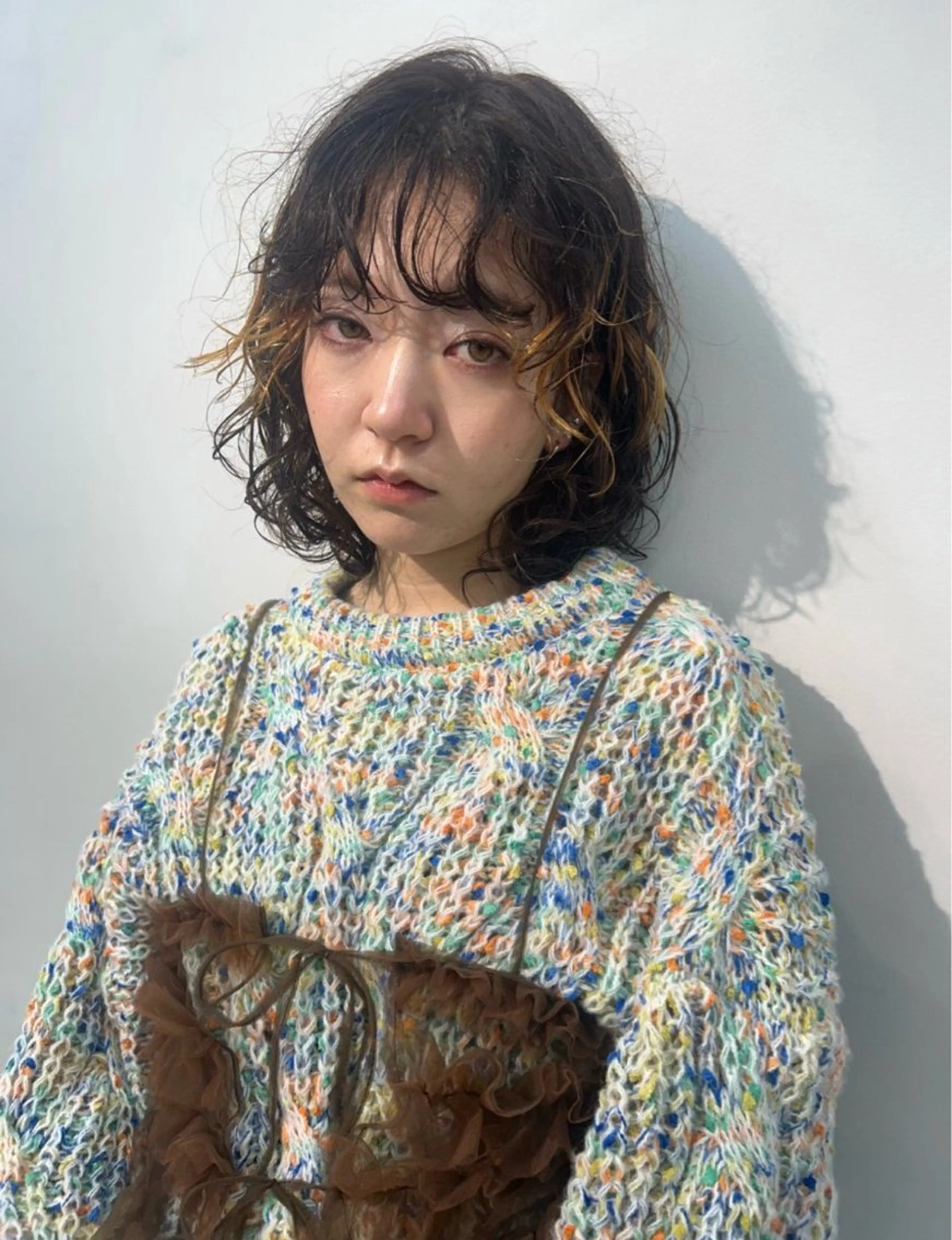 ショート パーマ ナチュラル×色気パ ーマ 渋谷/マナミのヘアスタイル