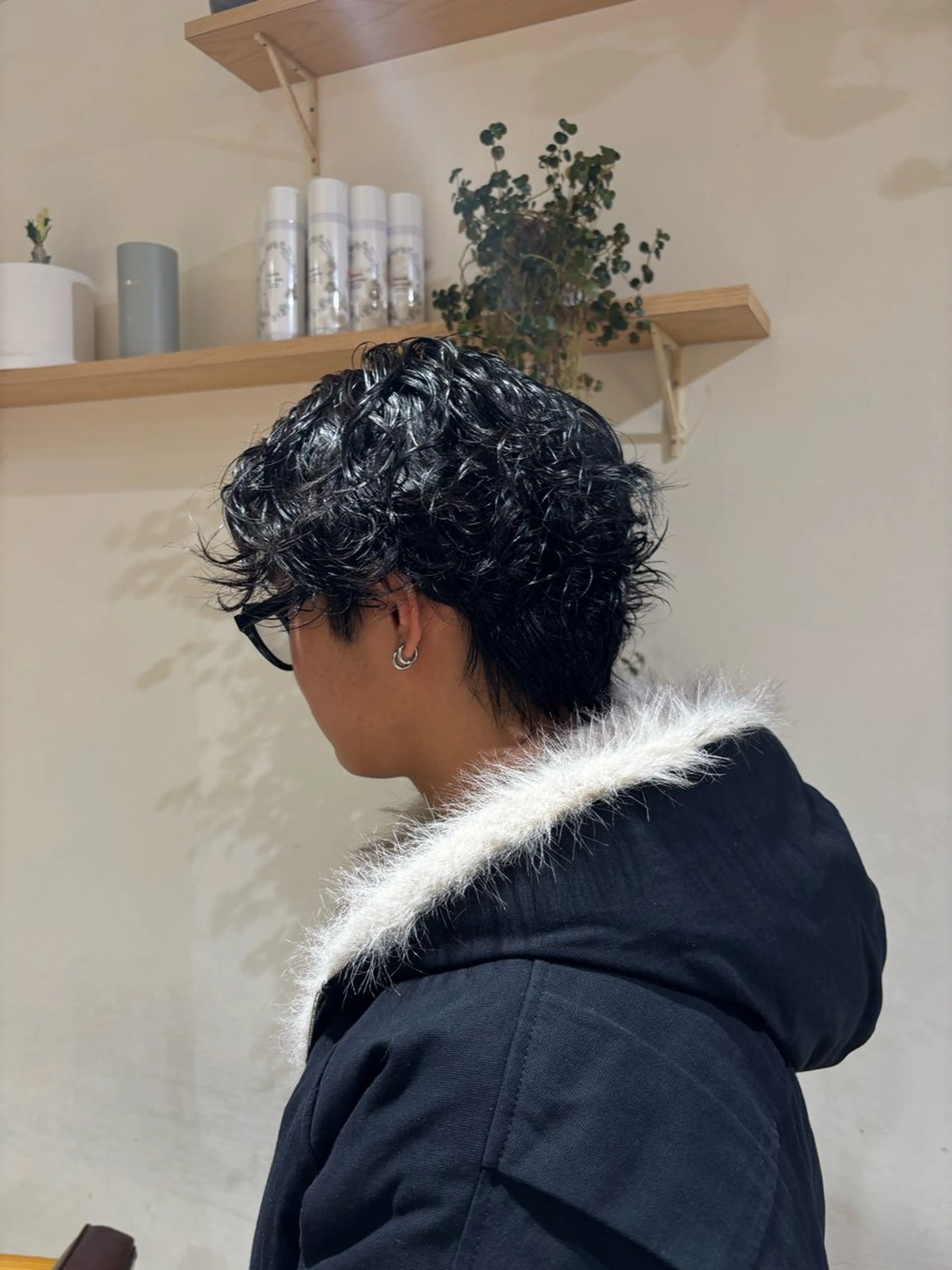 🔥カットパーマ🔥men's カット+パーマ🌀ツイスパ/波巻き/シャドウパーマ/毛流れ/スペインカール🇪🇸の写真